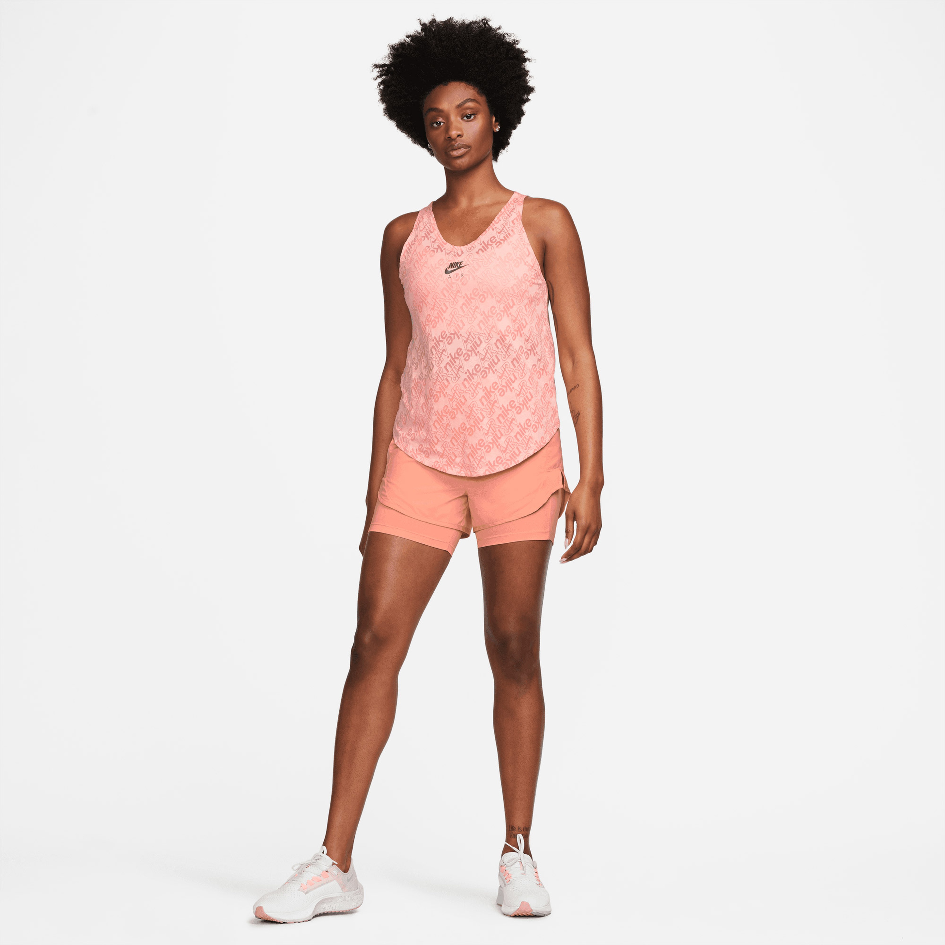 Nike Air Dri-Fit Print Kadın Pembe T-Shirt