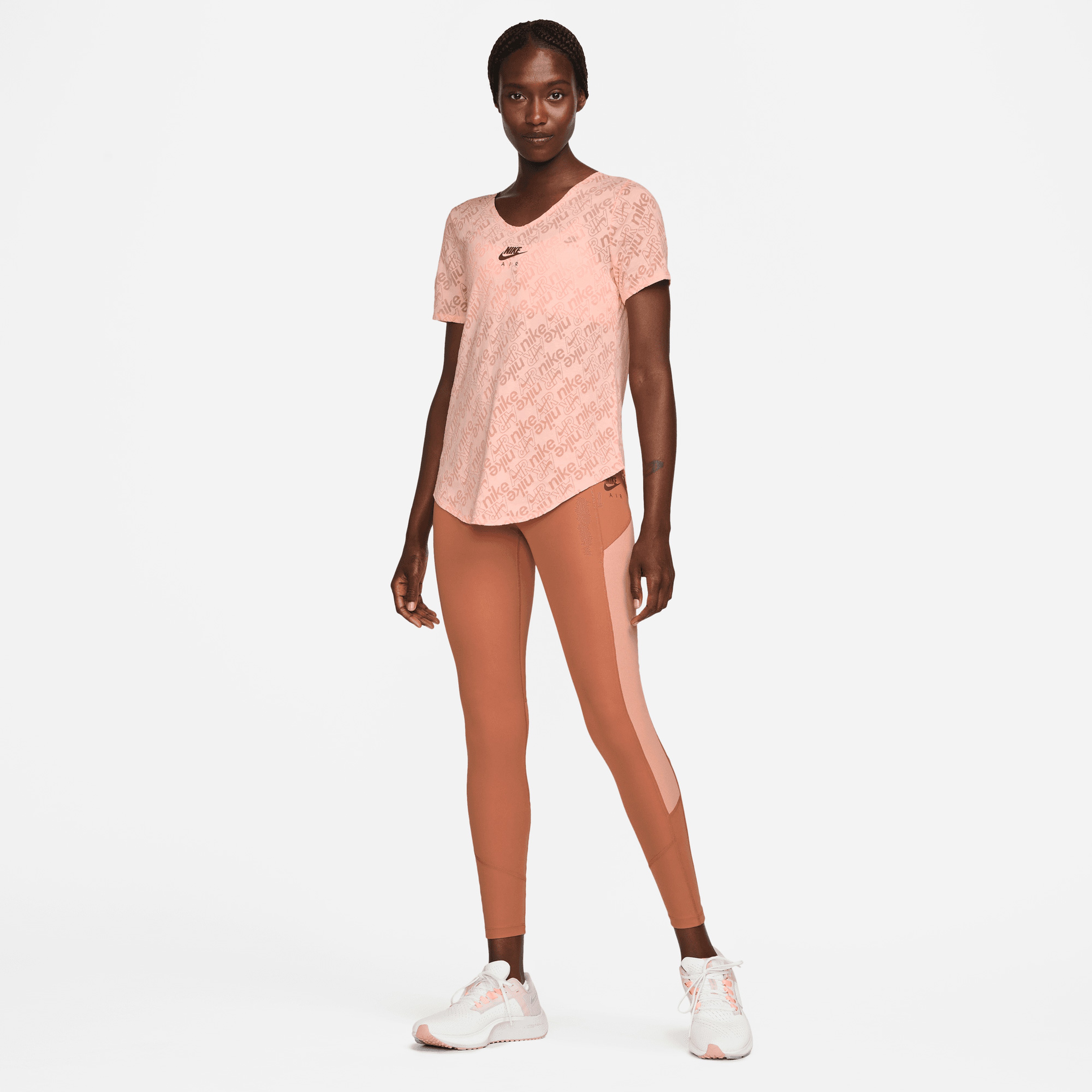 Nike Air Dri-FIT Top Kadın Pembe T-Shirt