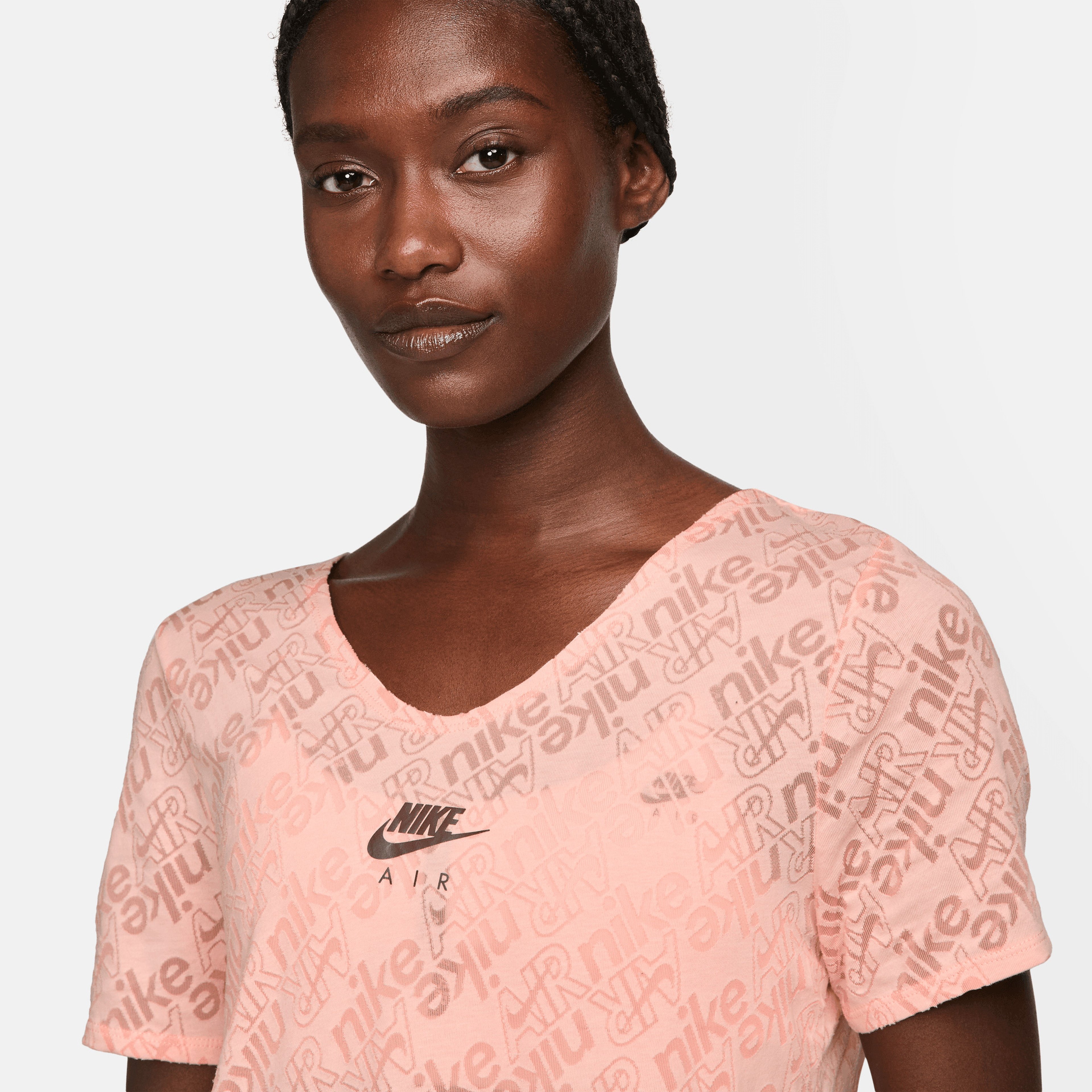 Nike Air Dri-FIT Top Kadın Pembe T-Shirt