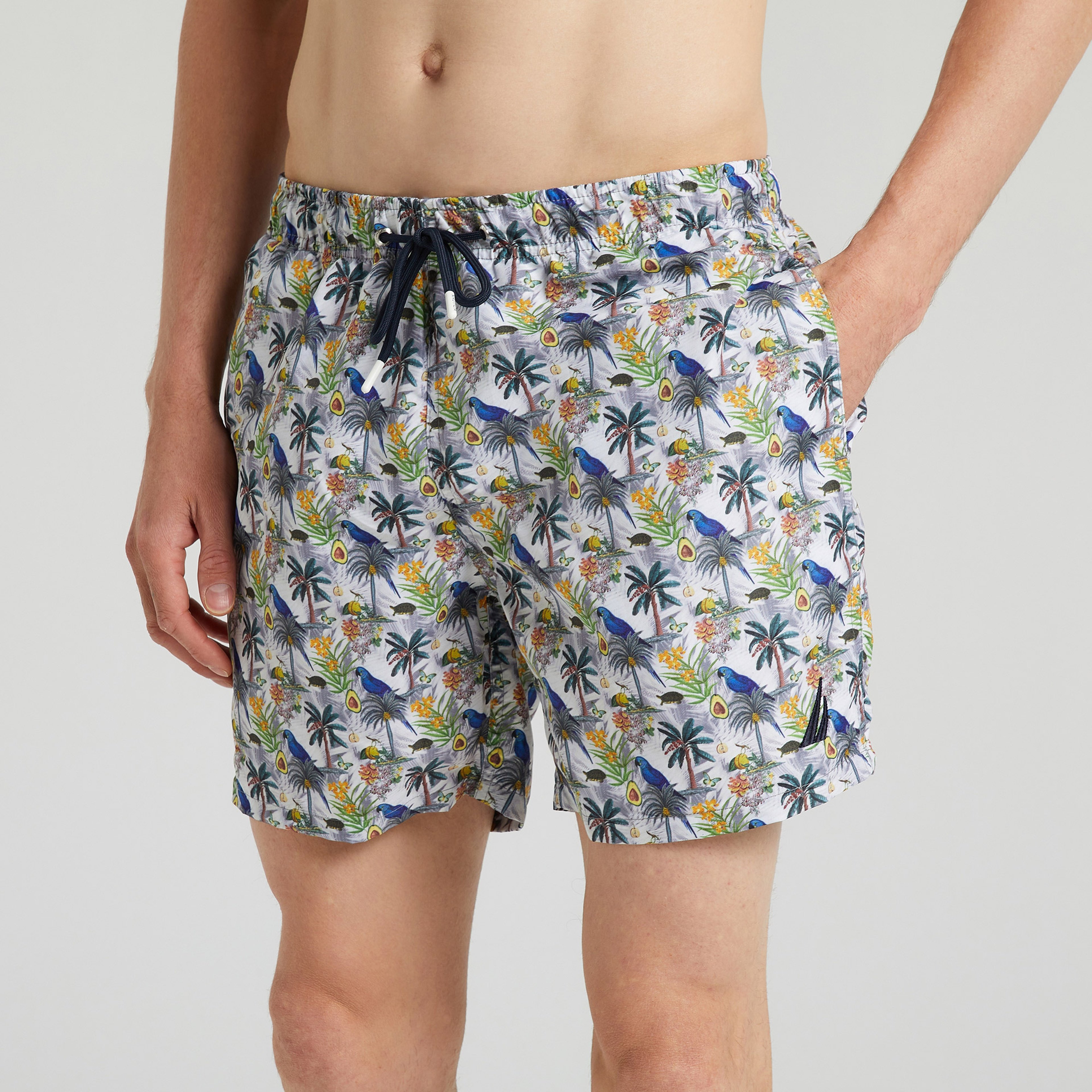 NAUTICA ERKEK BEYAZ MAYO ŞORT