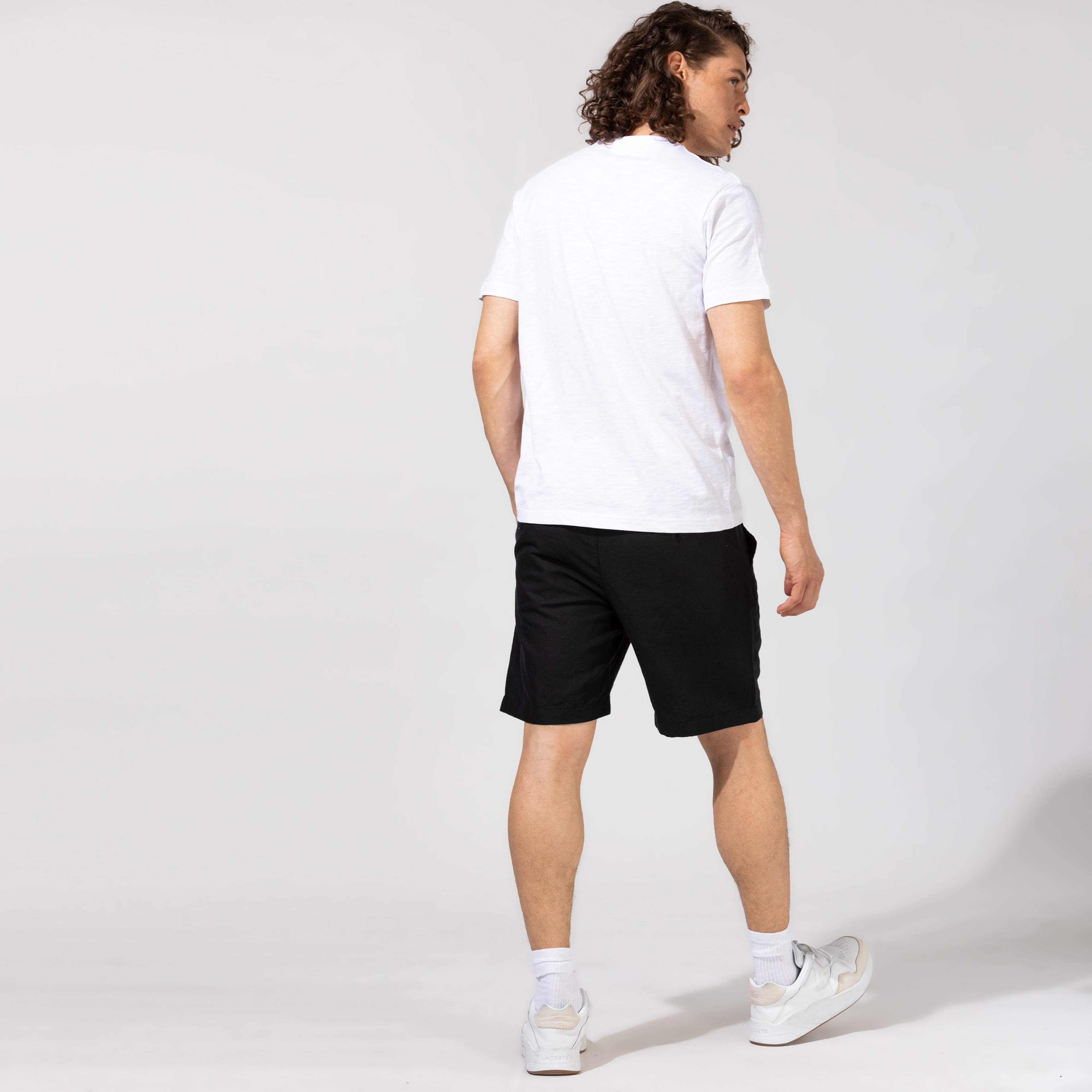 NAUTICA ERKEK SİYAH CLASSIC FIT BERMUDA ŞORT