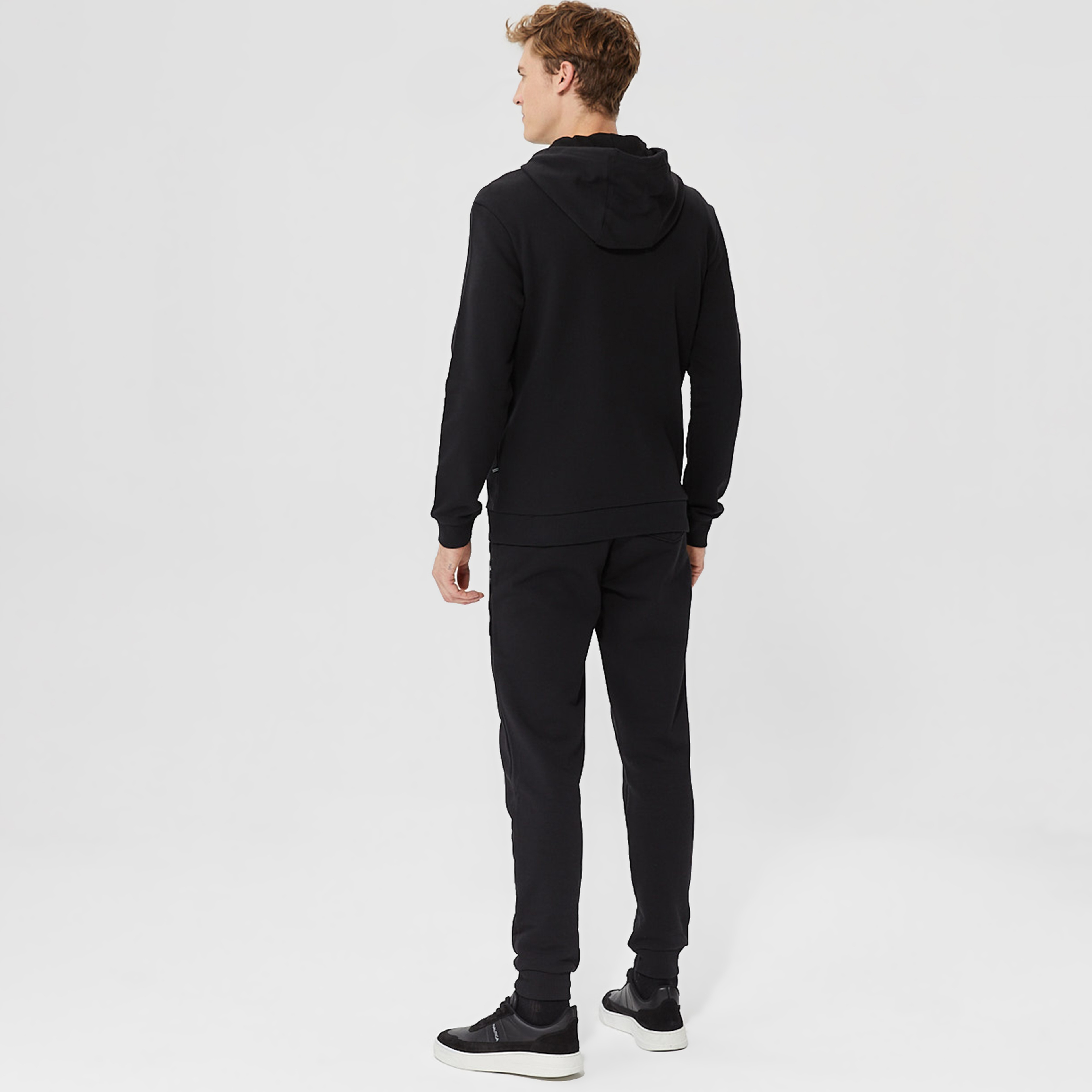 Nautica Erkek Siyah Standart Fit Sweatshirt