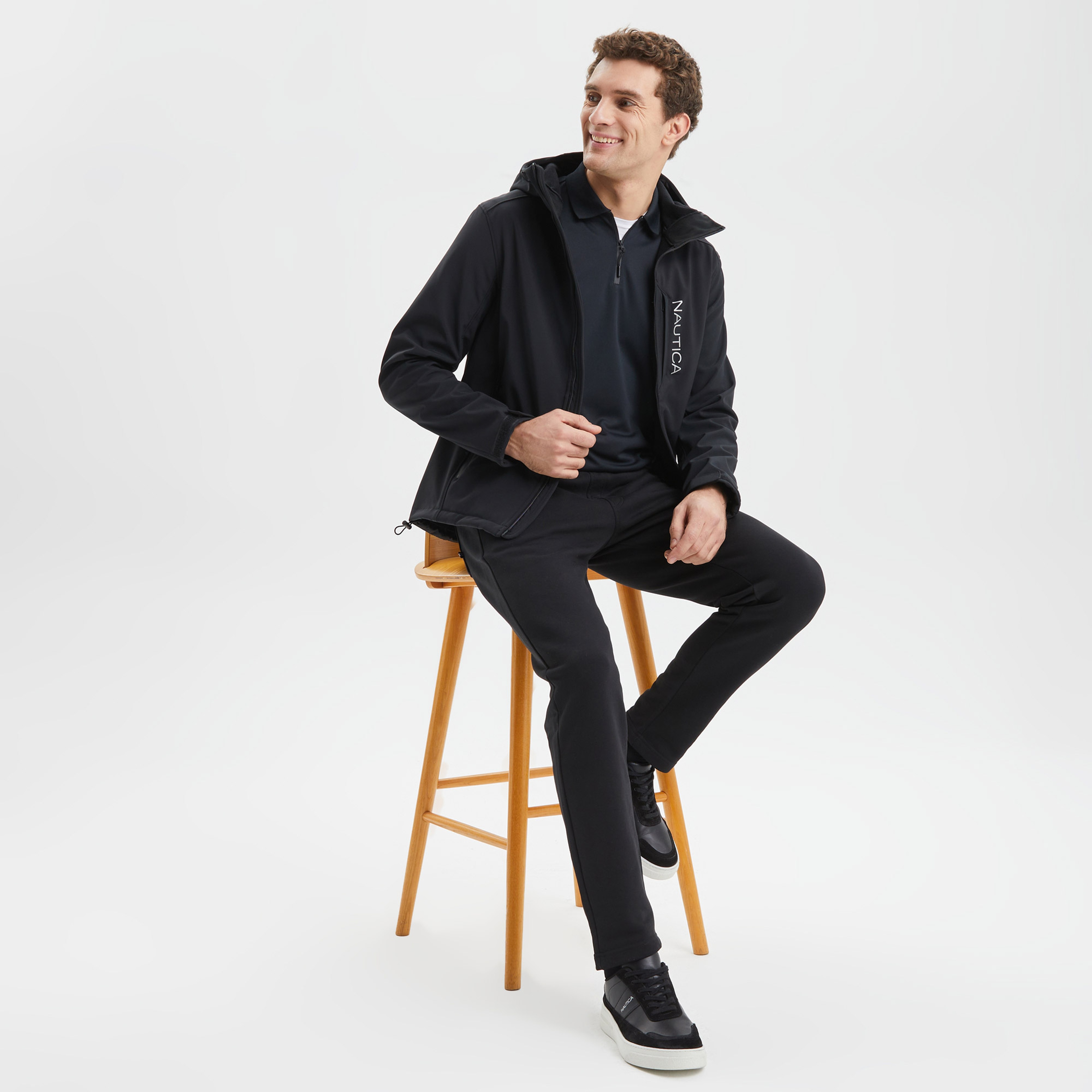 NAUTICA ERKEK SİYAH MONT