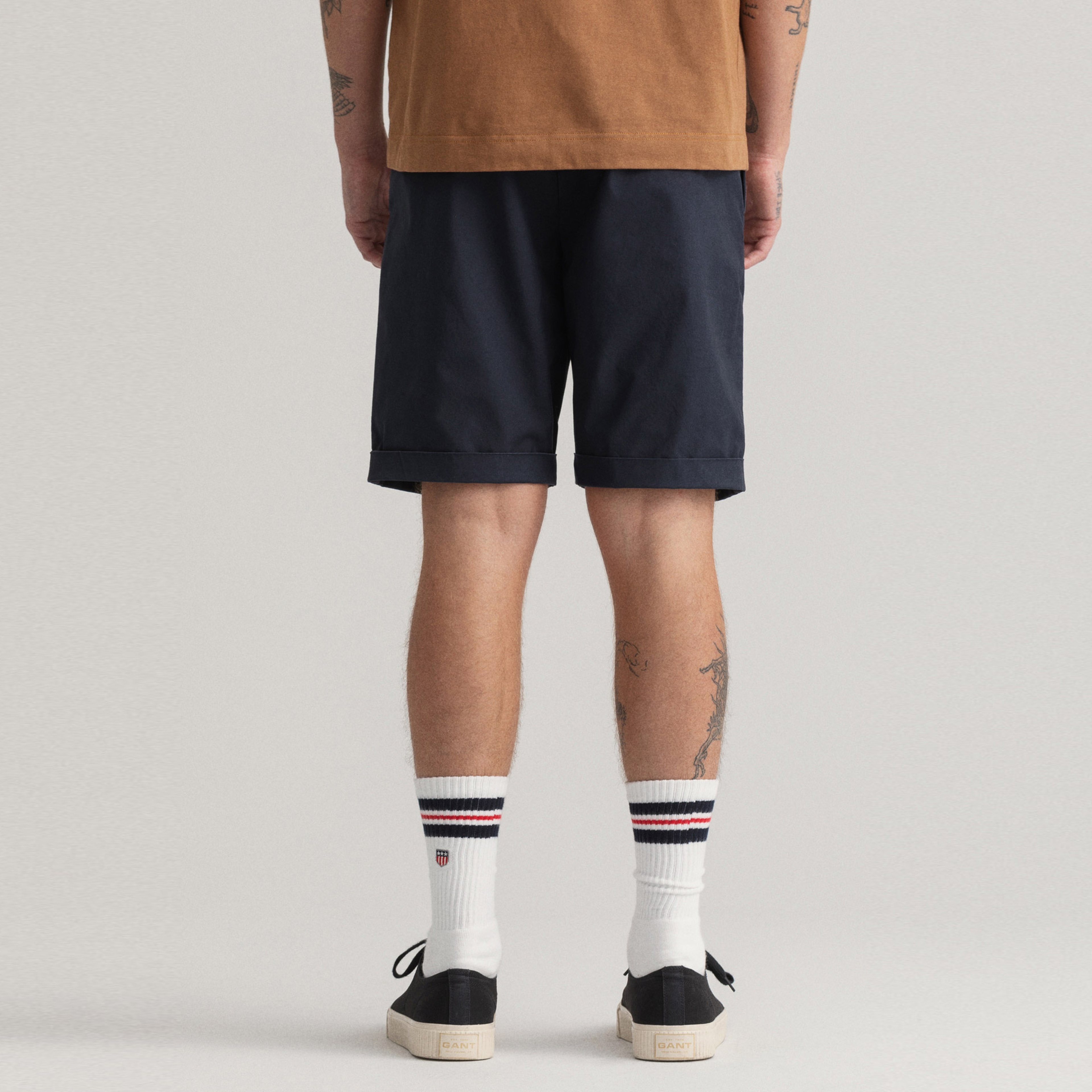 GANT Erkek Lacivert Regular Fit Şort