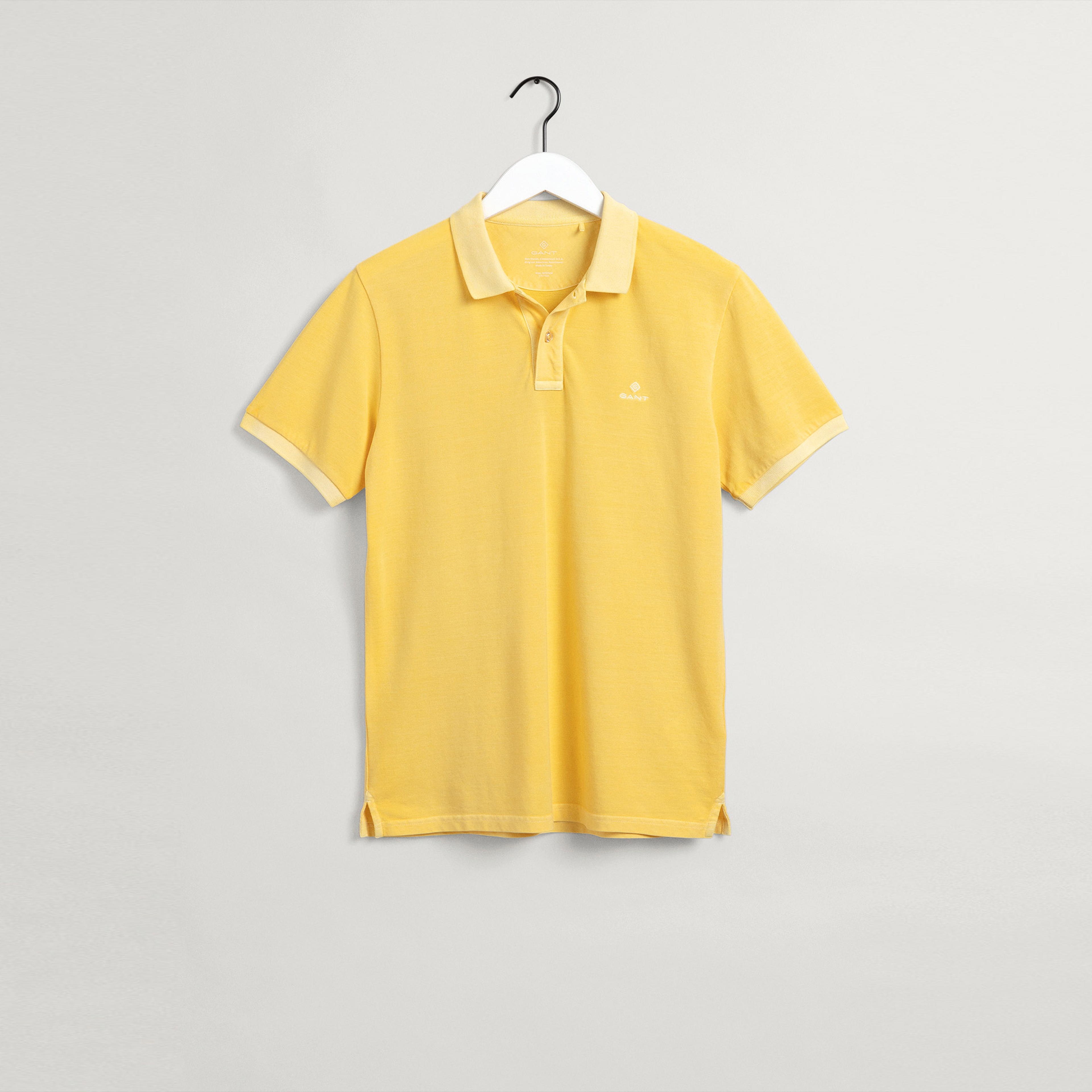 Gant Erkek Sarı Regular Fit Polo
