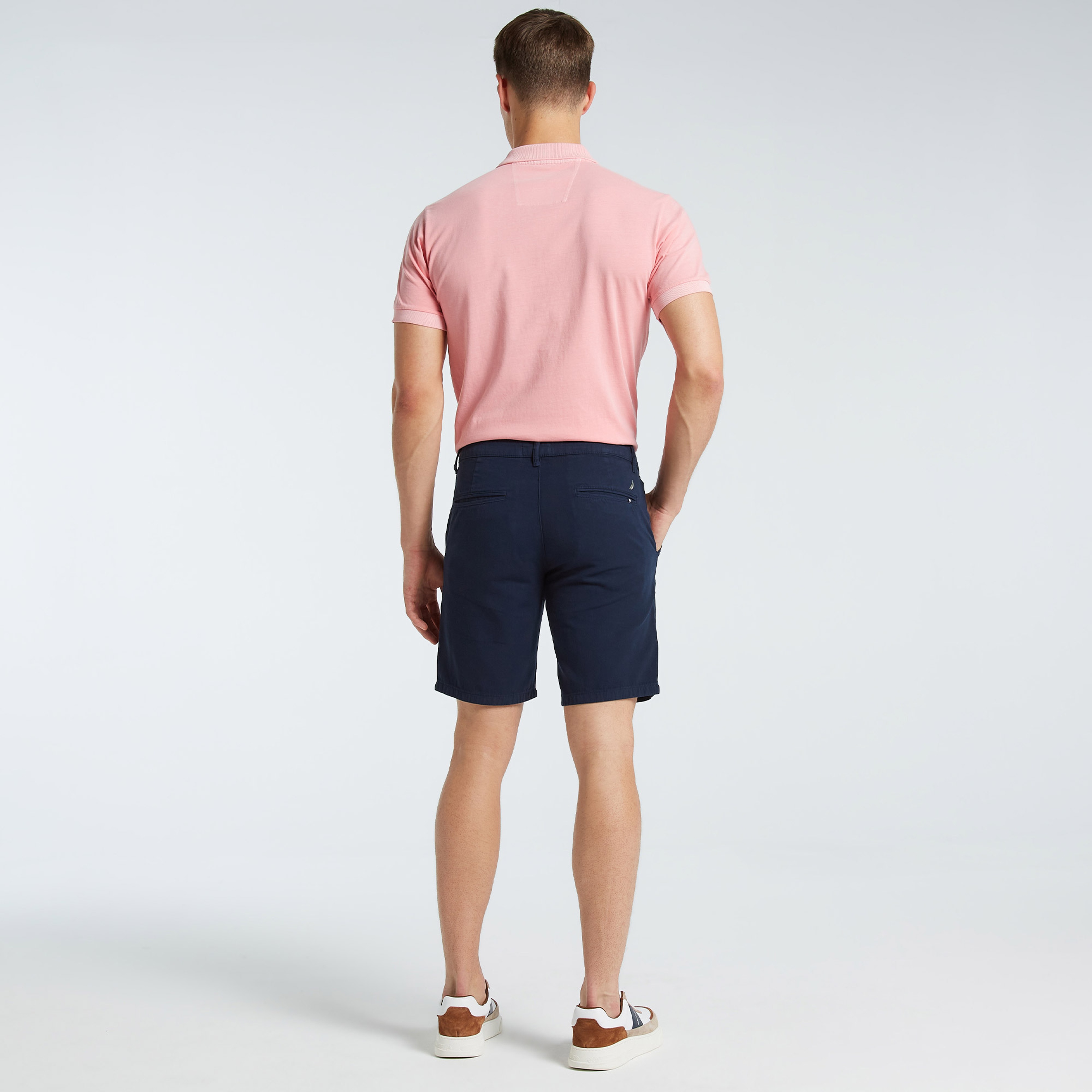 NAUTICA ERKEK LACİVERT SLIM FIT BERMUDA ŞORT