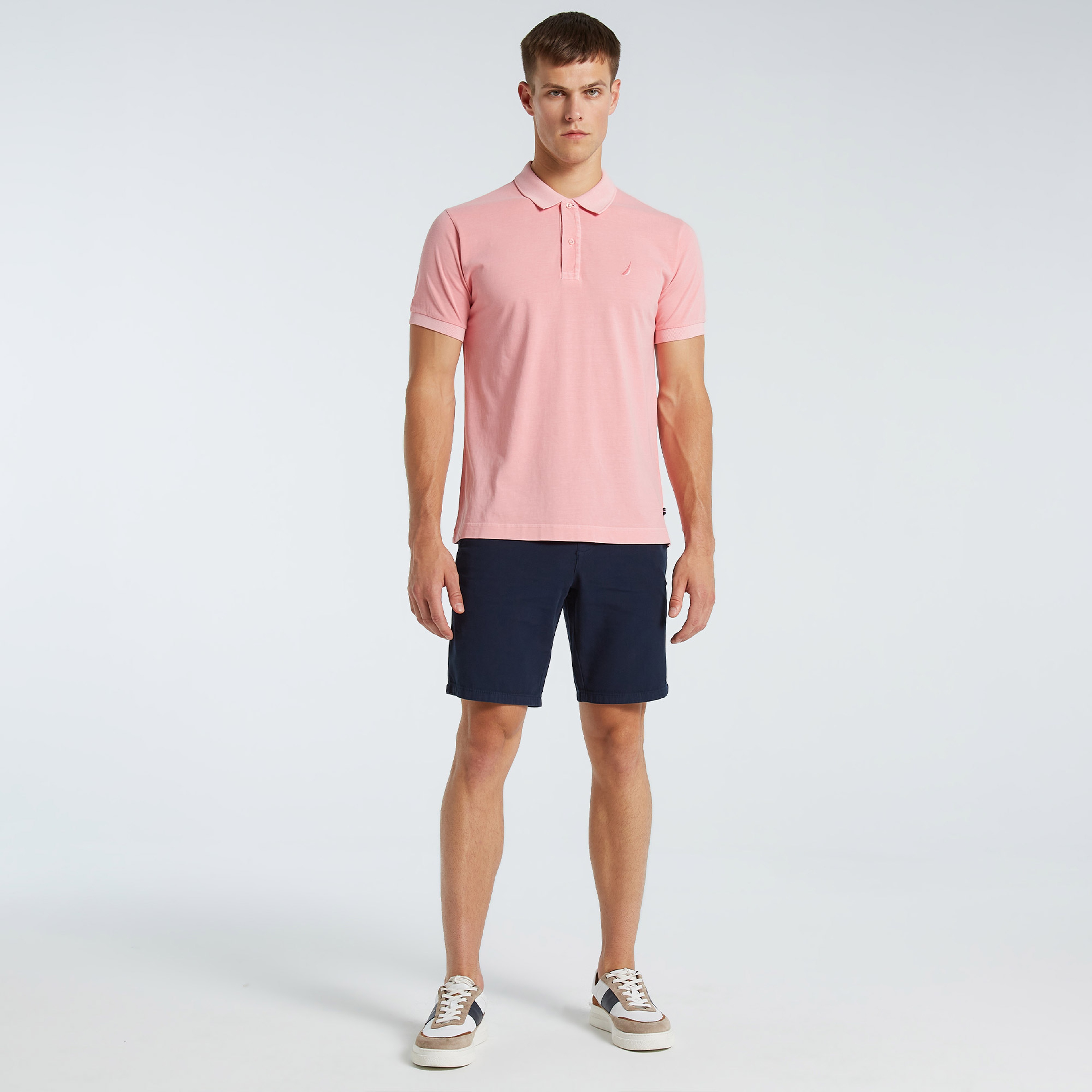 NAUTICA ERKEK LACİVERT SLIM FIT BERMUDA ŞORT