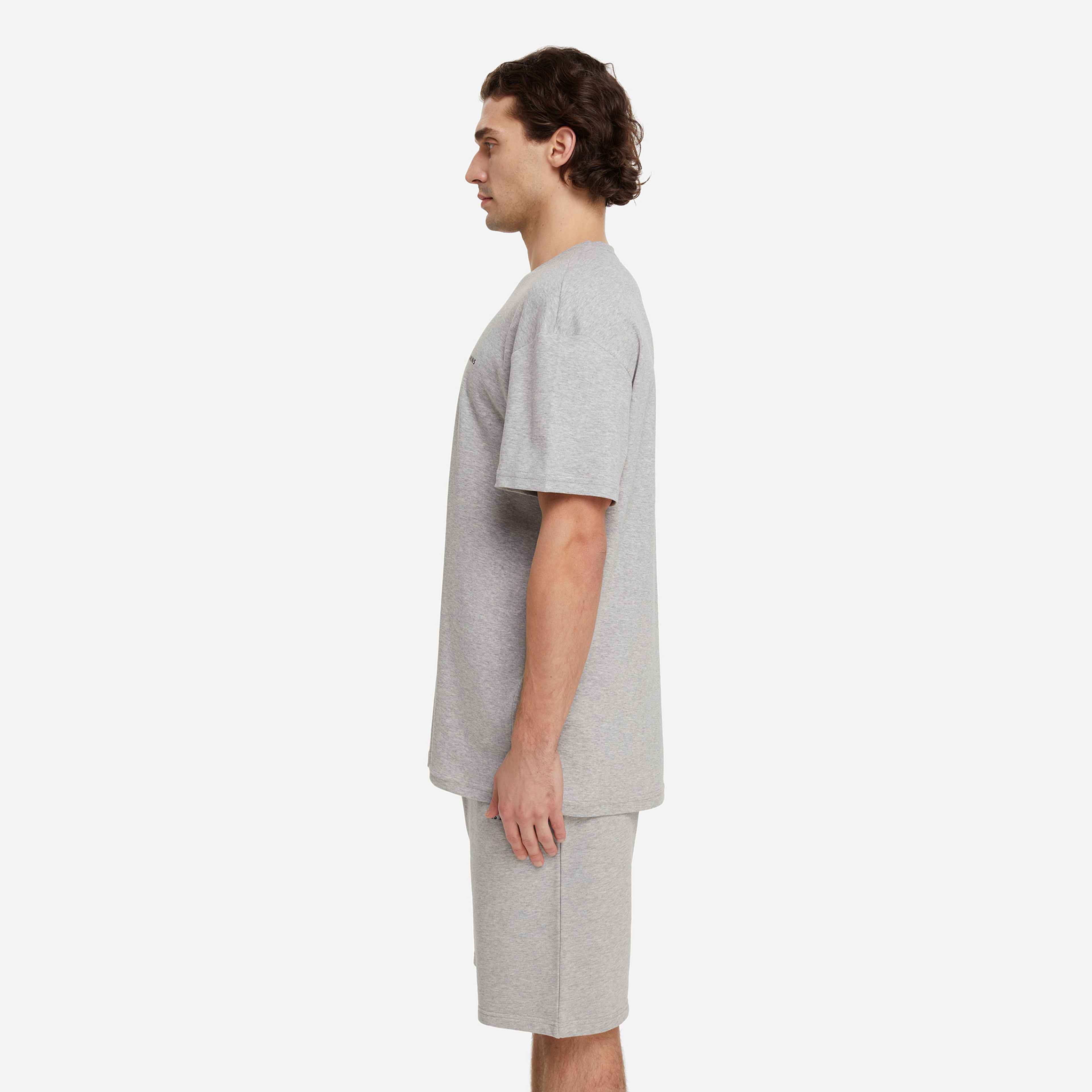 Les Benjamins Core Erkek Gri T-Shirt