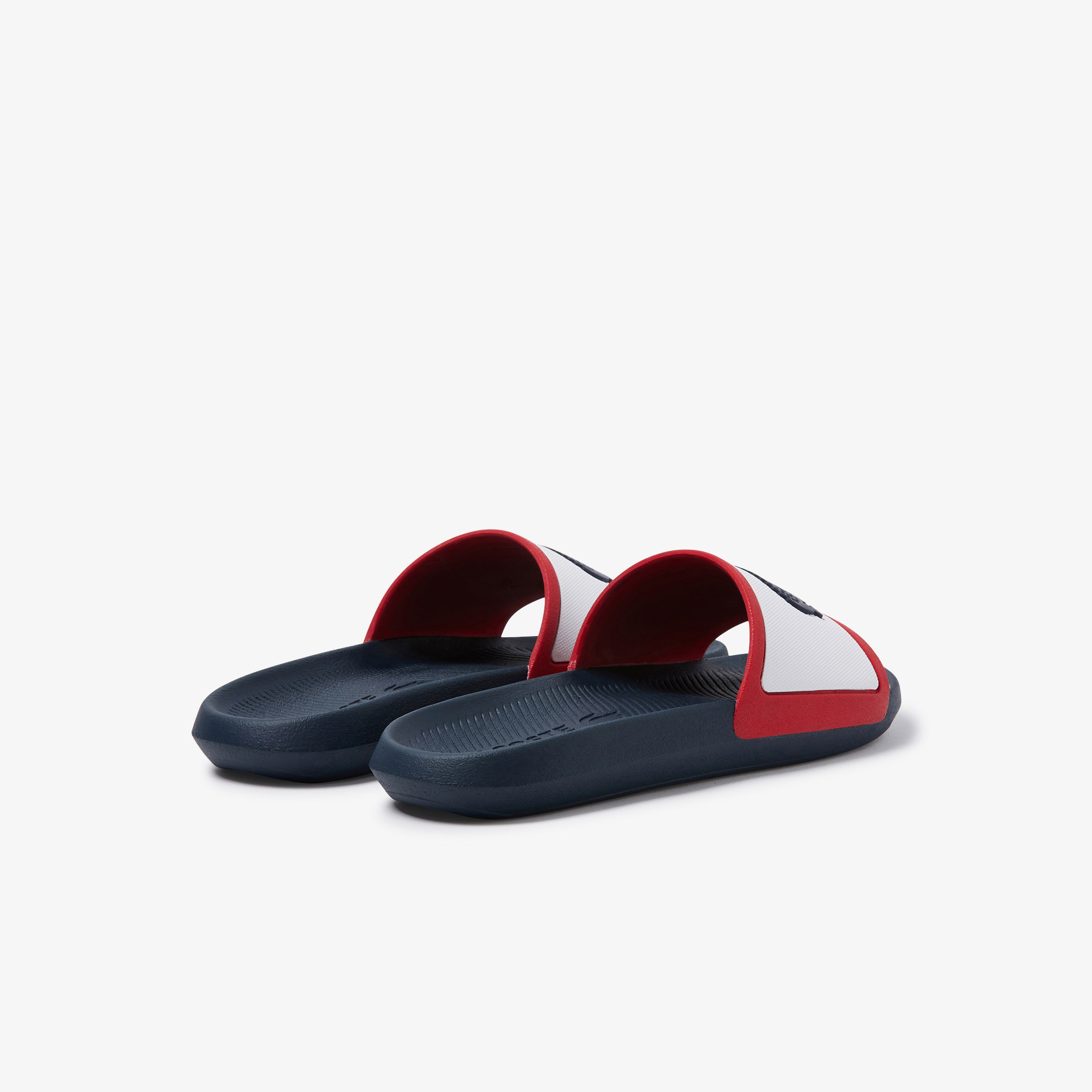 Lacoste Erkek Croco Baskılı Lacivert Terlik