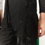 Lacoste L!VE x Minecraft Unisex Regular Fit Baskılı Siyah Şort