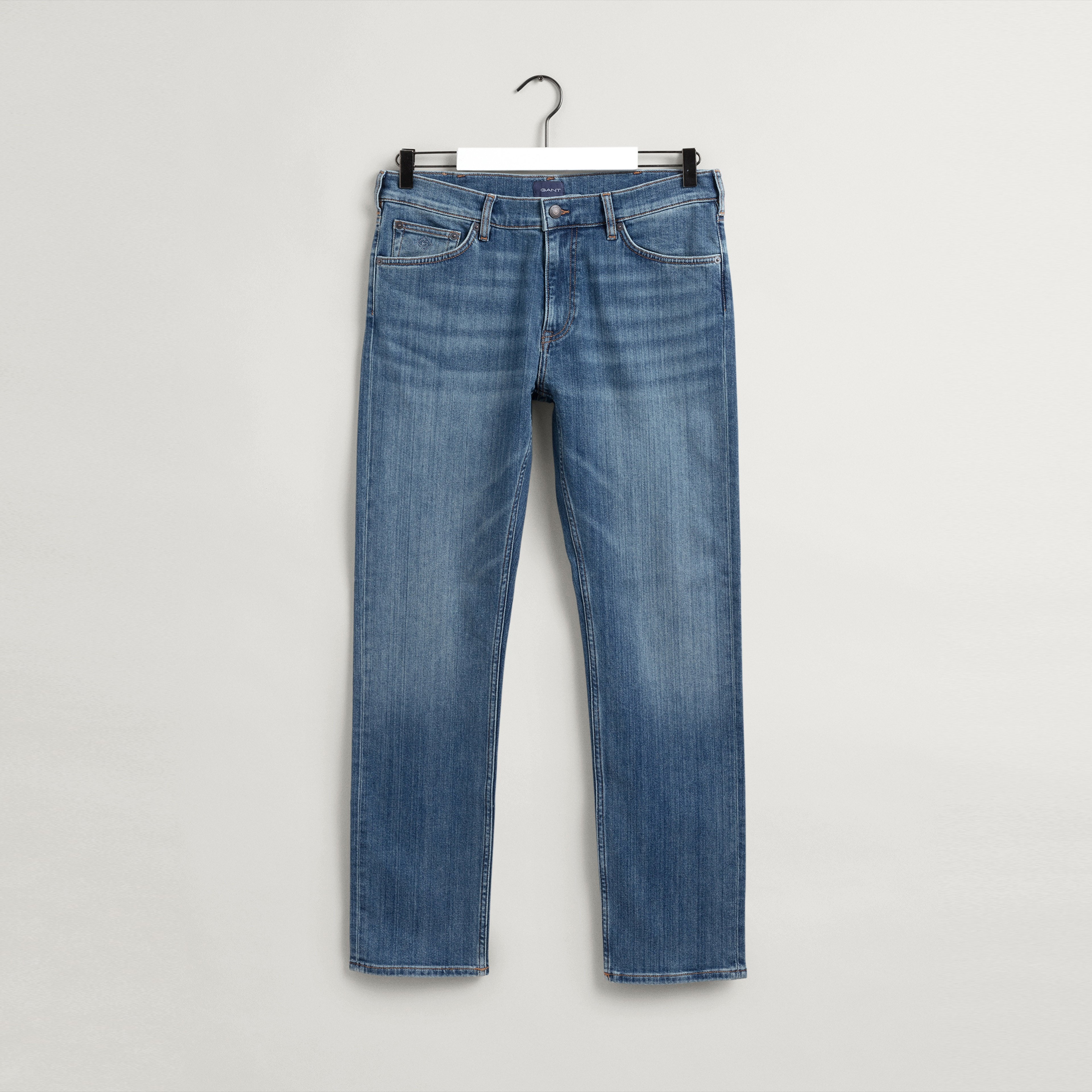Gant Arley Erkek Mavi Regular Fit Jean Pantolon