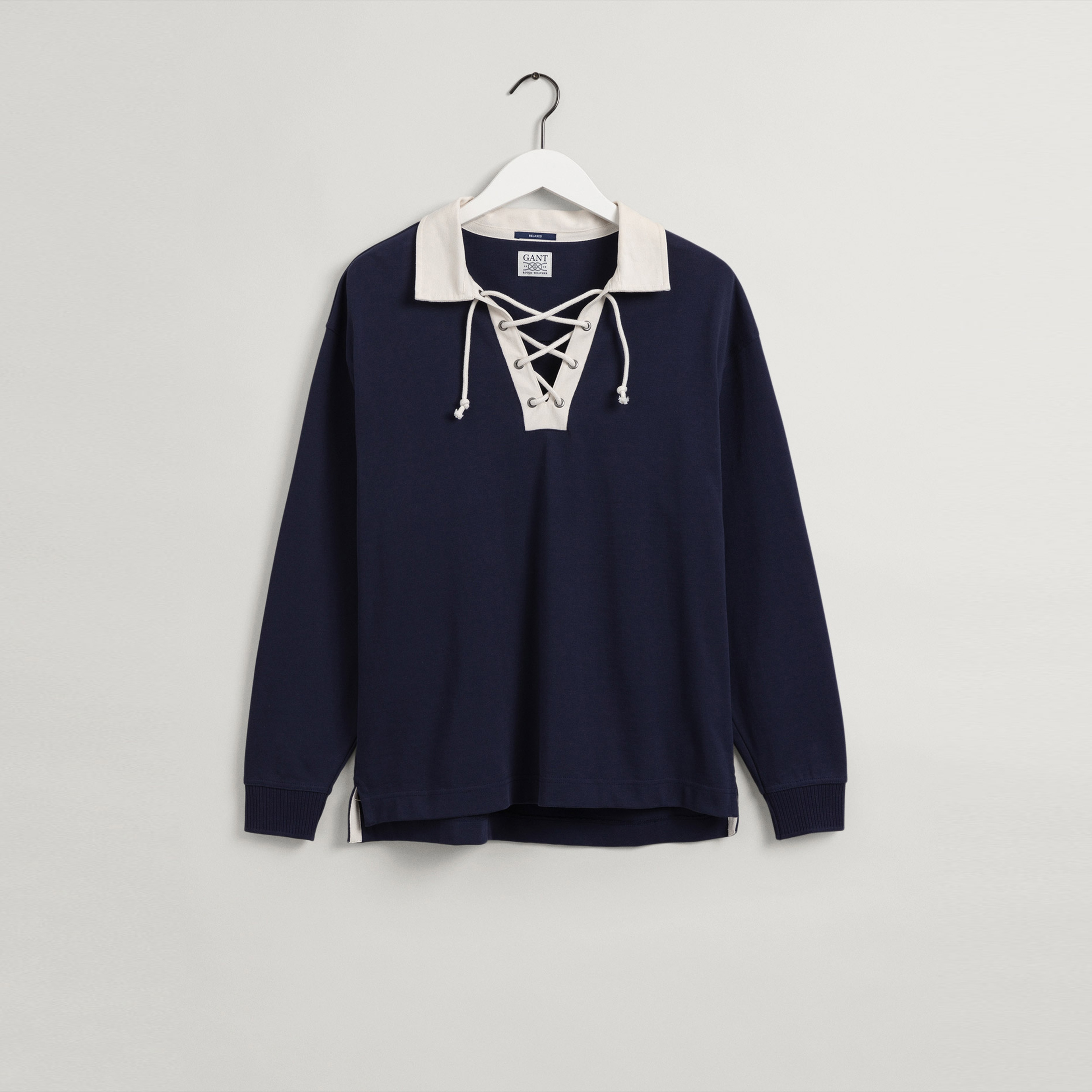Gant Erkek Lacivert Regular Fit Rugby