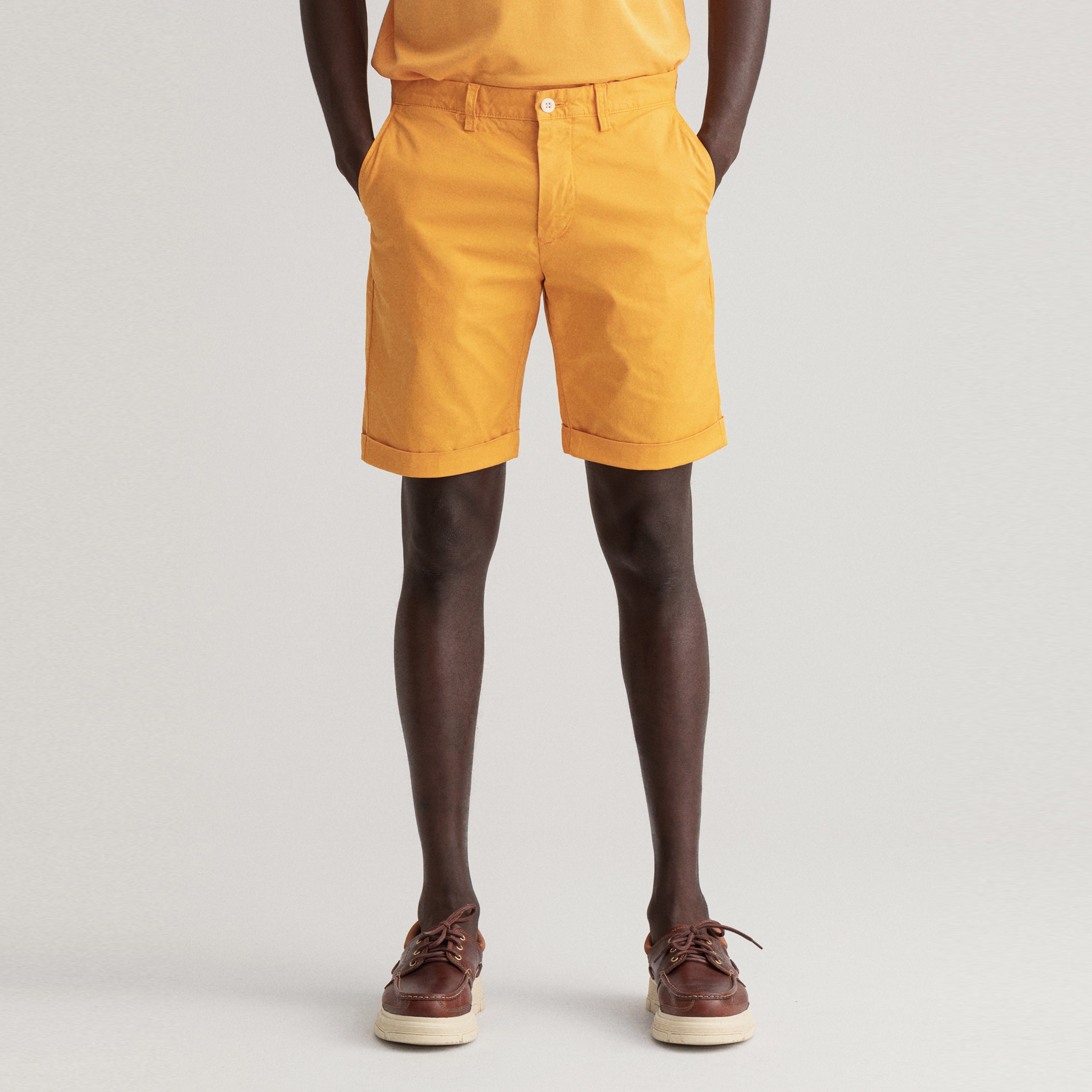 Gant Erkek Turuncu Regular Fit Şort