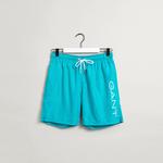 Gant Erkek Mavi Logolu Mayo Şort