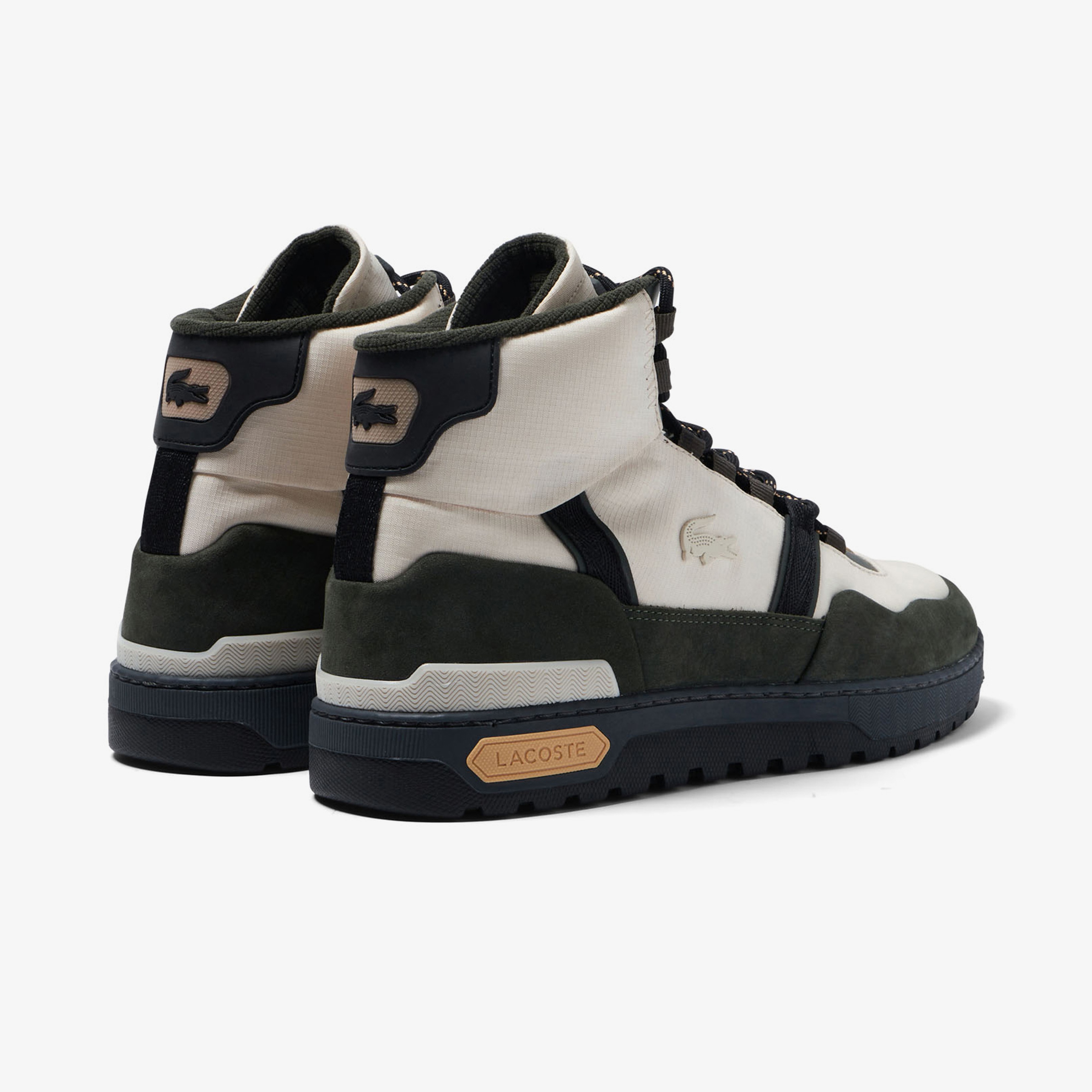 Lacoste SPORT T-Clip WNTR Mid Erkek Bej Sneaker