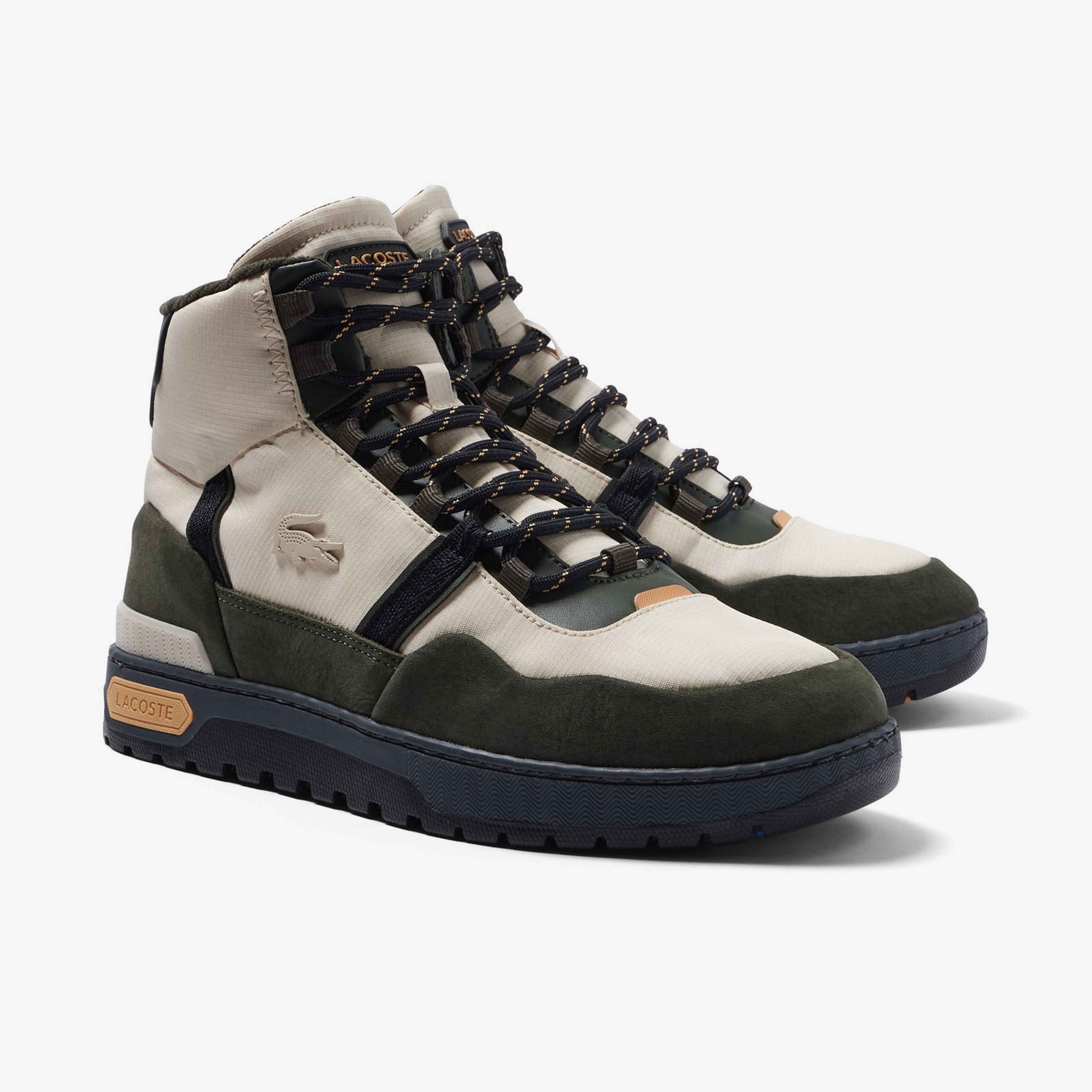 Lacoste SPORT T-Clip WNTR Mid Erkek Bej Sneaker