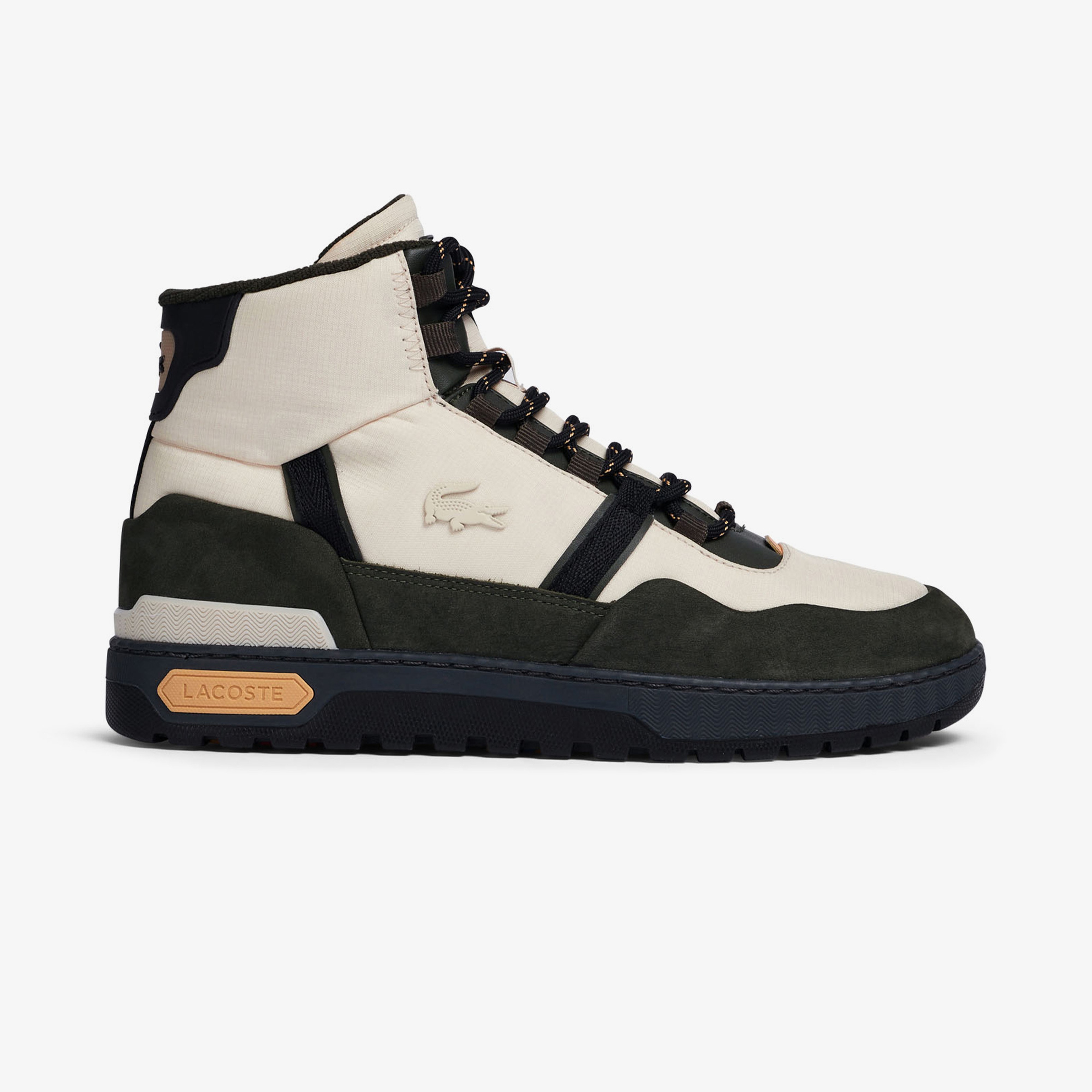 Lacoste SPORT T-Clip WNTR Mid Erkek Bej Sneaker