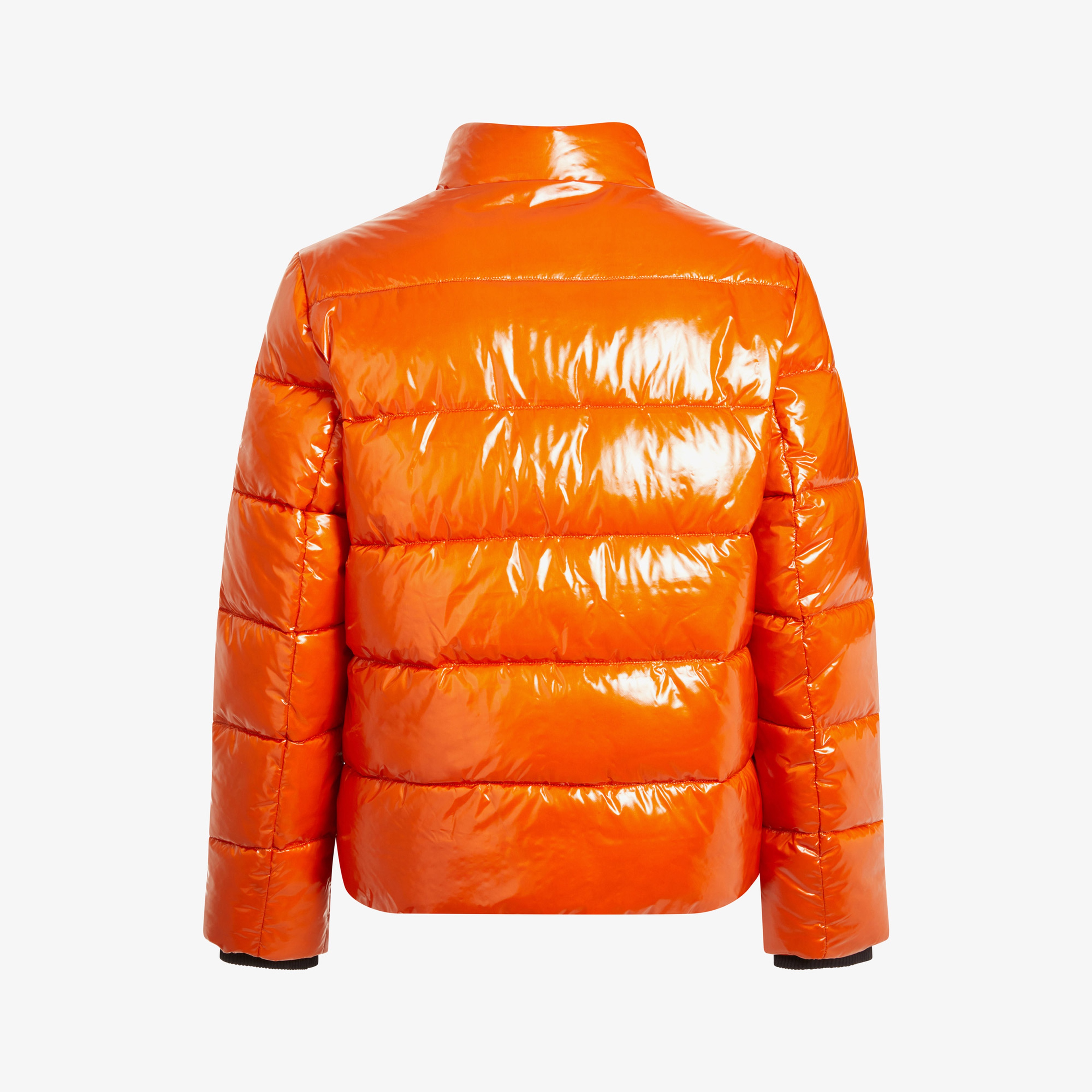 Guess Liquid Puffa Erkek Turuncu Mont