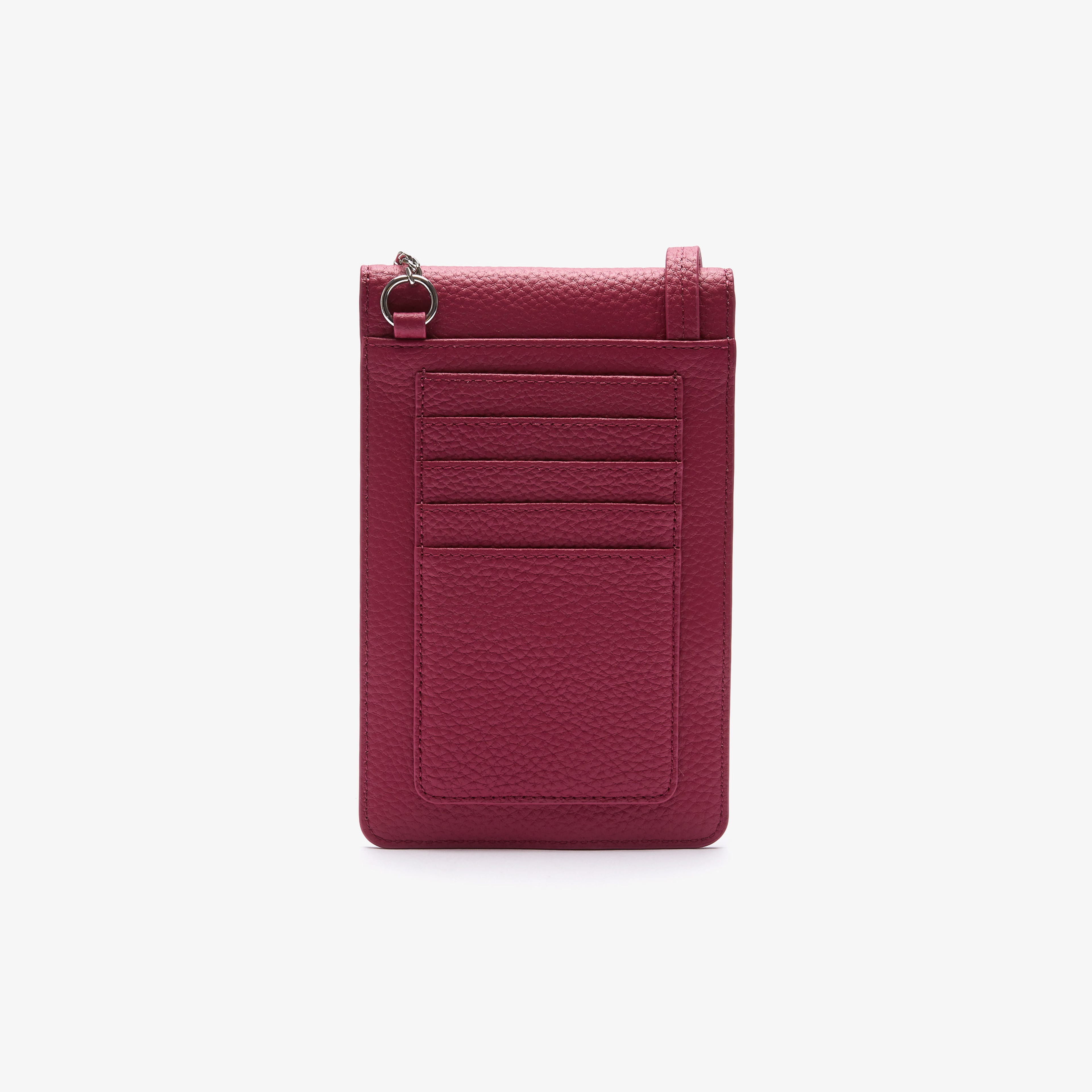 Lacoste Croco Crew Kadın Deri Kırmızı Cüzdan