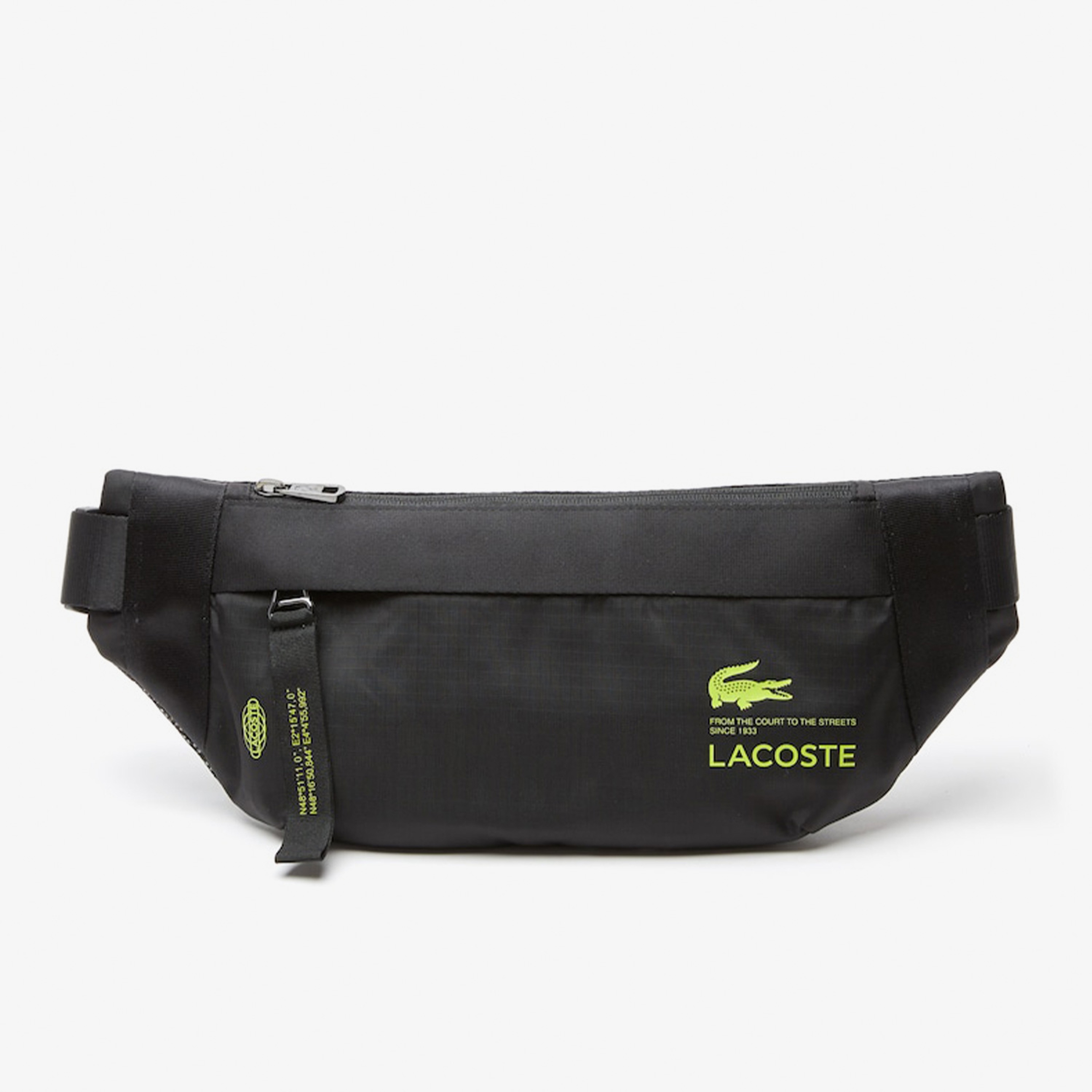 Lacoste Freedom Unisex Siyah Bel Çantası