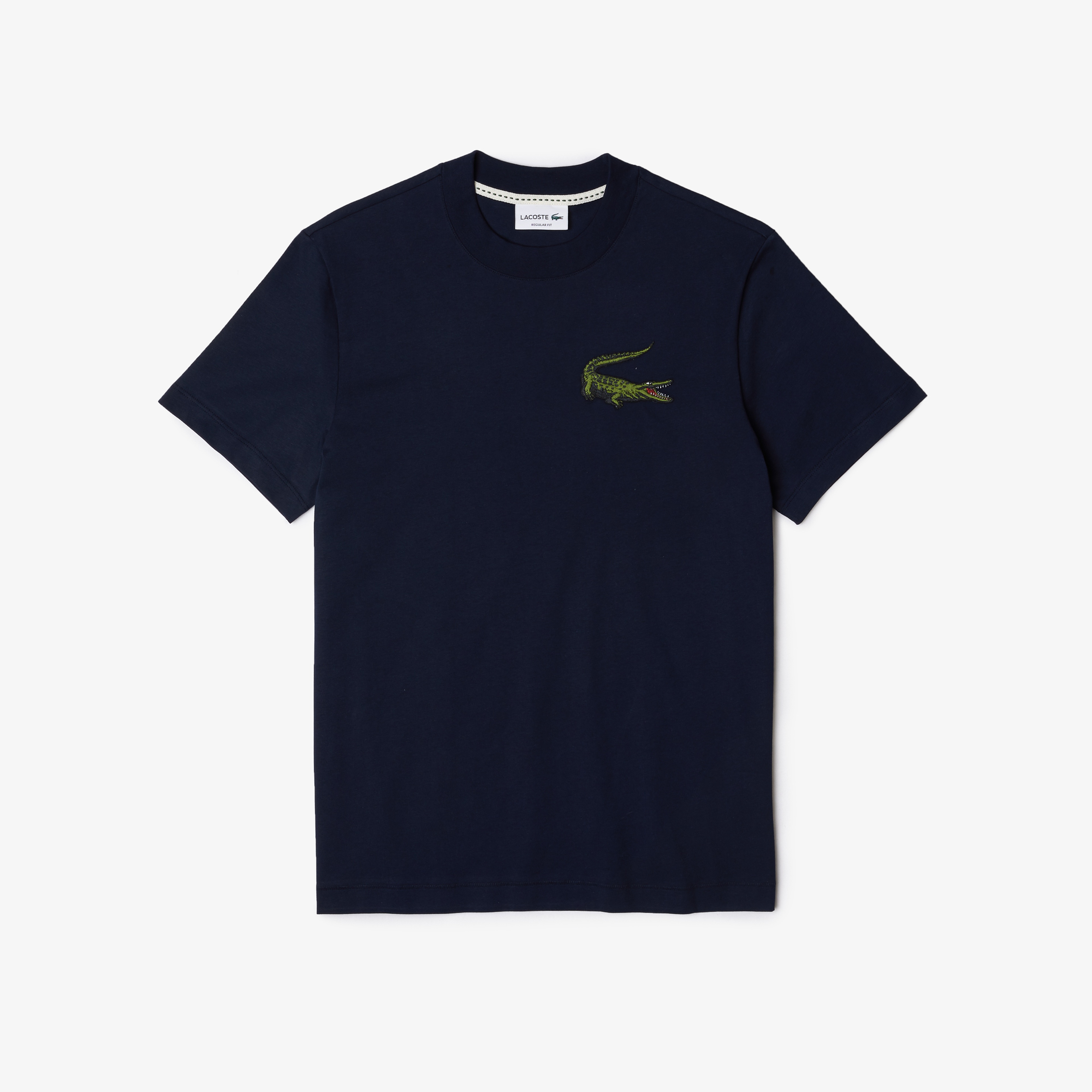 Lacoste Erkek Regular Fit Bisiklet Yaka Lacivert T-Shirt