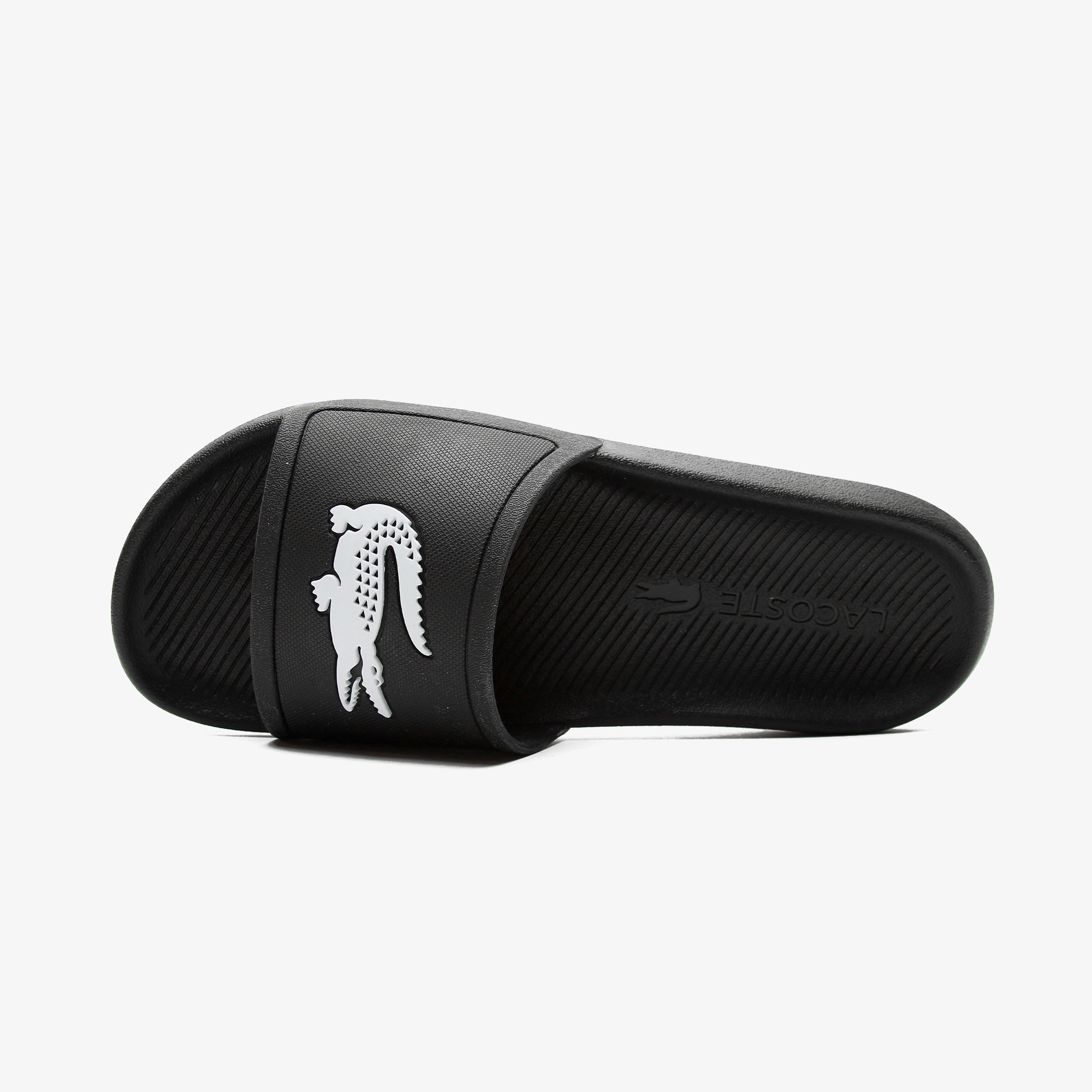 Lacoste Erkek Croco Siyah Terlik