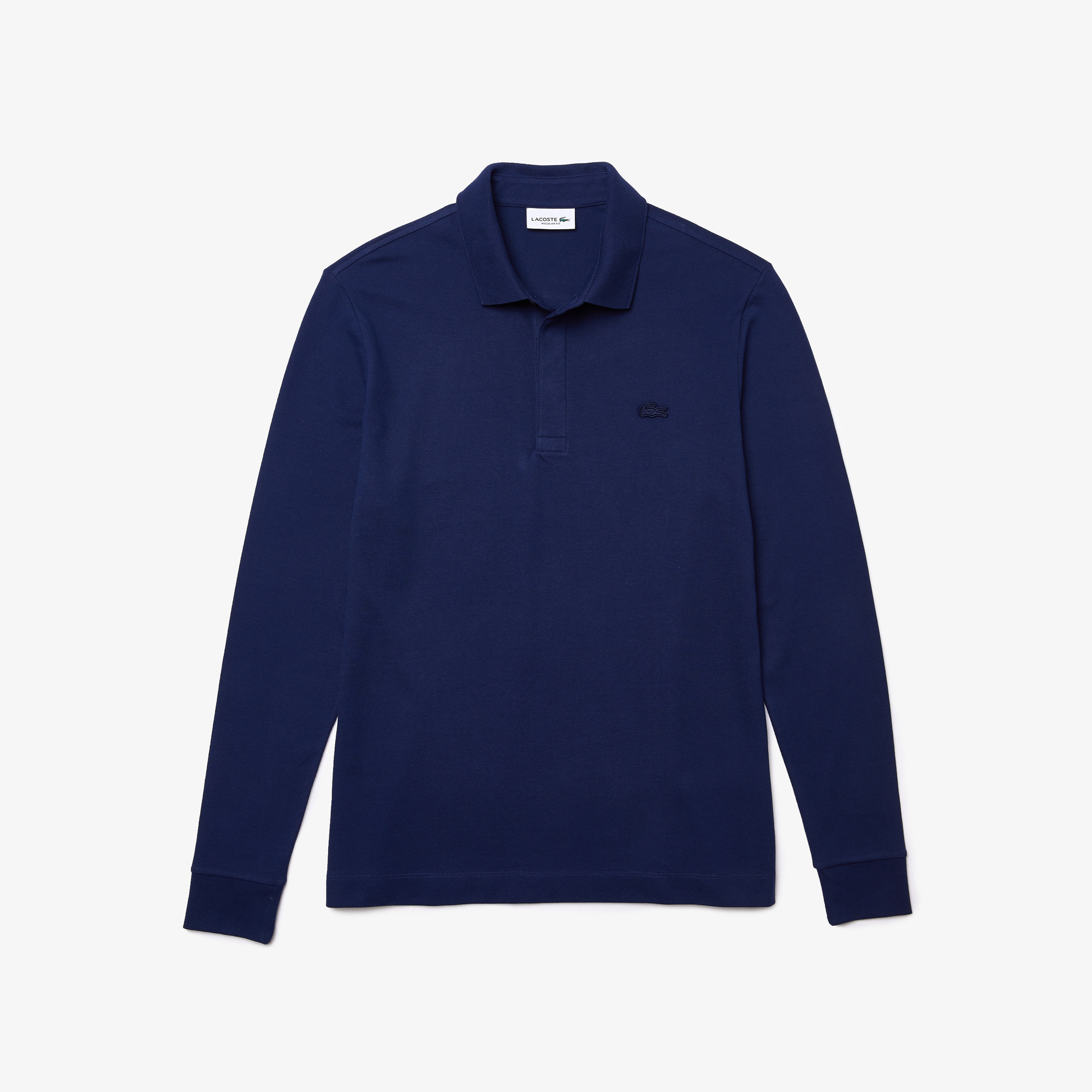 Lacoste Erkek Regular Fit Uzun Kollu Lacivert Paris Polo