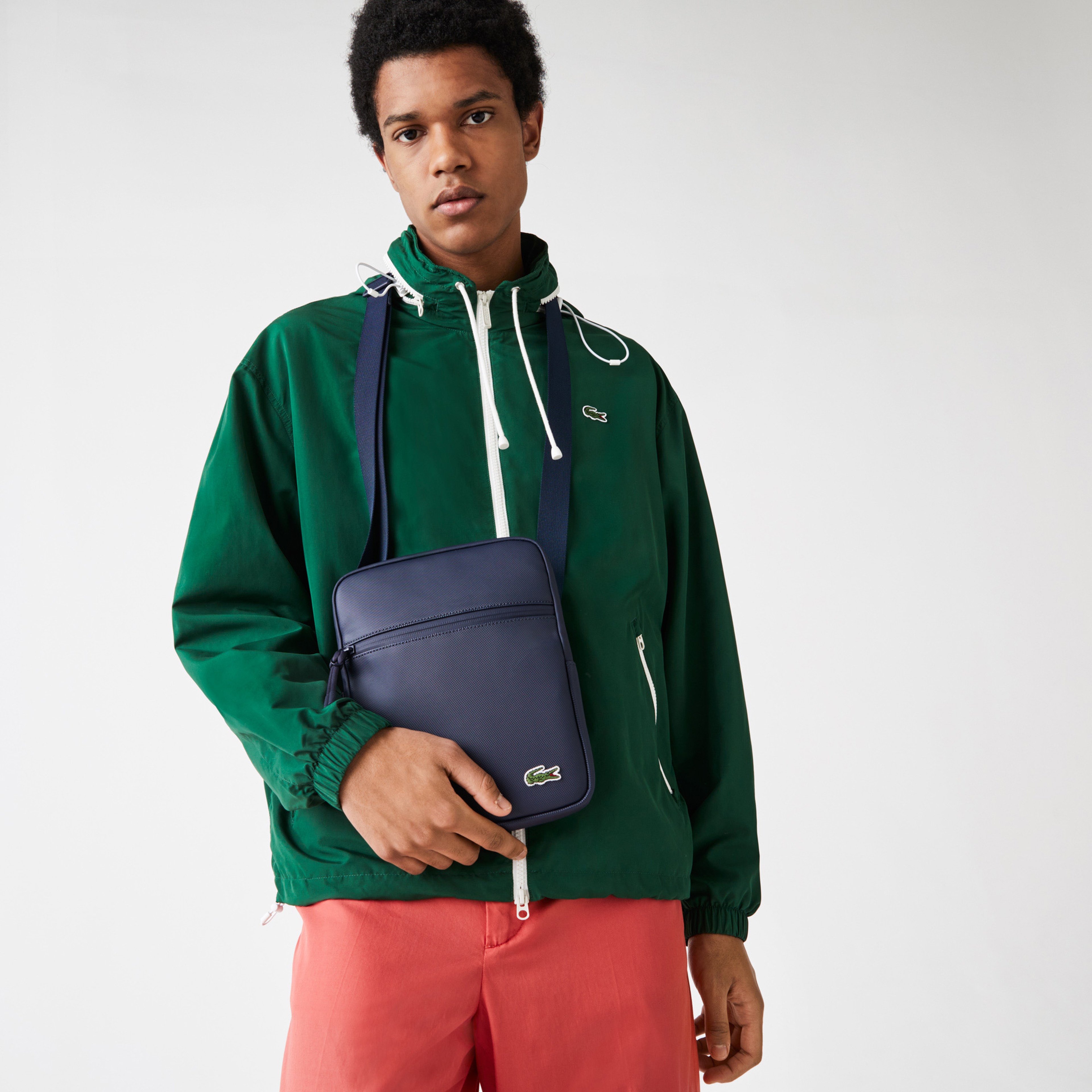 Erkek Lacivert Postacı Çantası