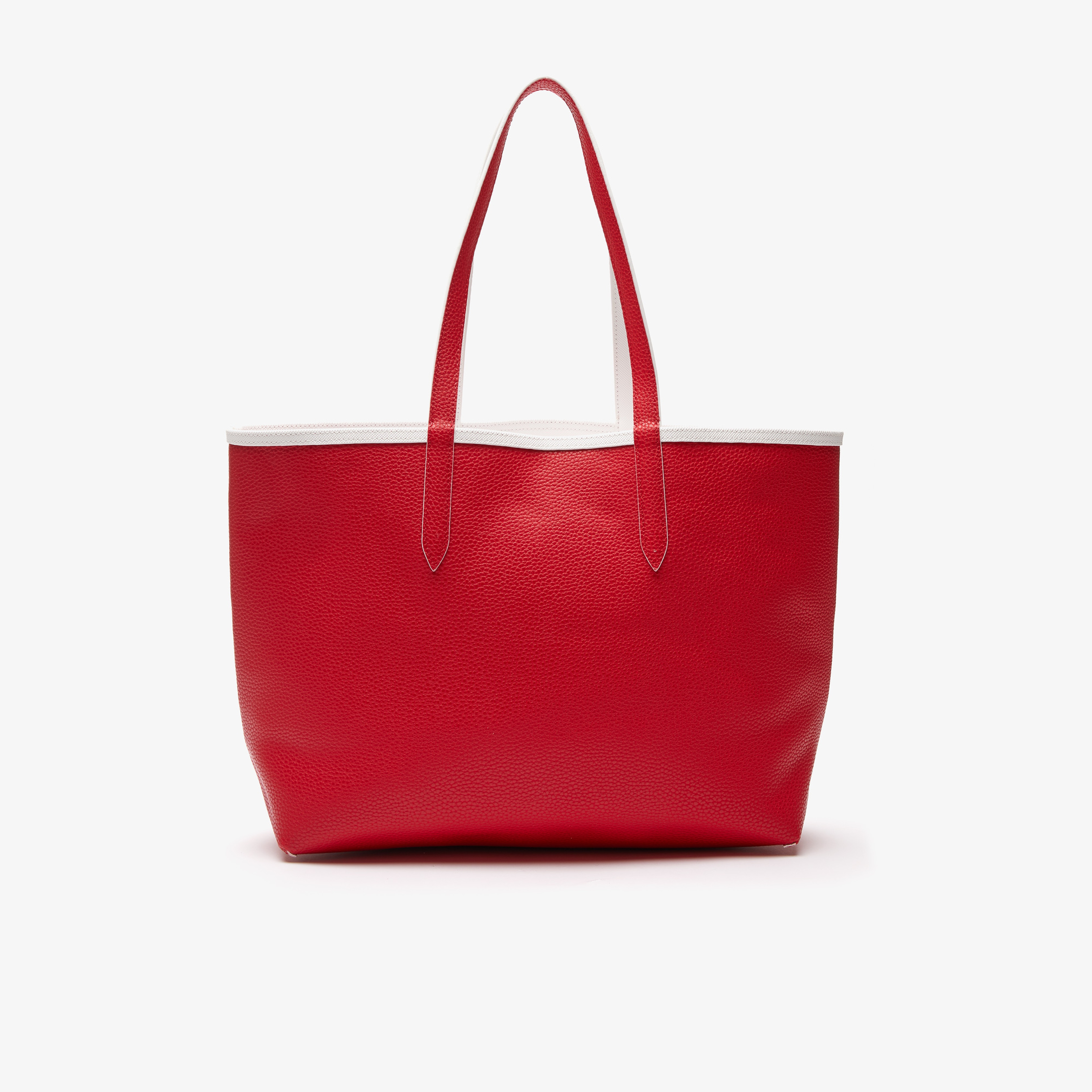 Lacoste Anna Seasonal Kadın Baskılı Beyaz Çift Taraflı Çanta