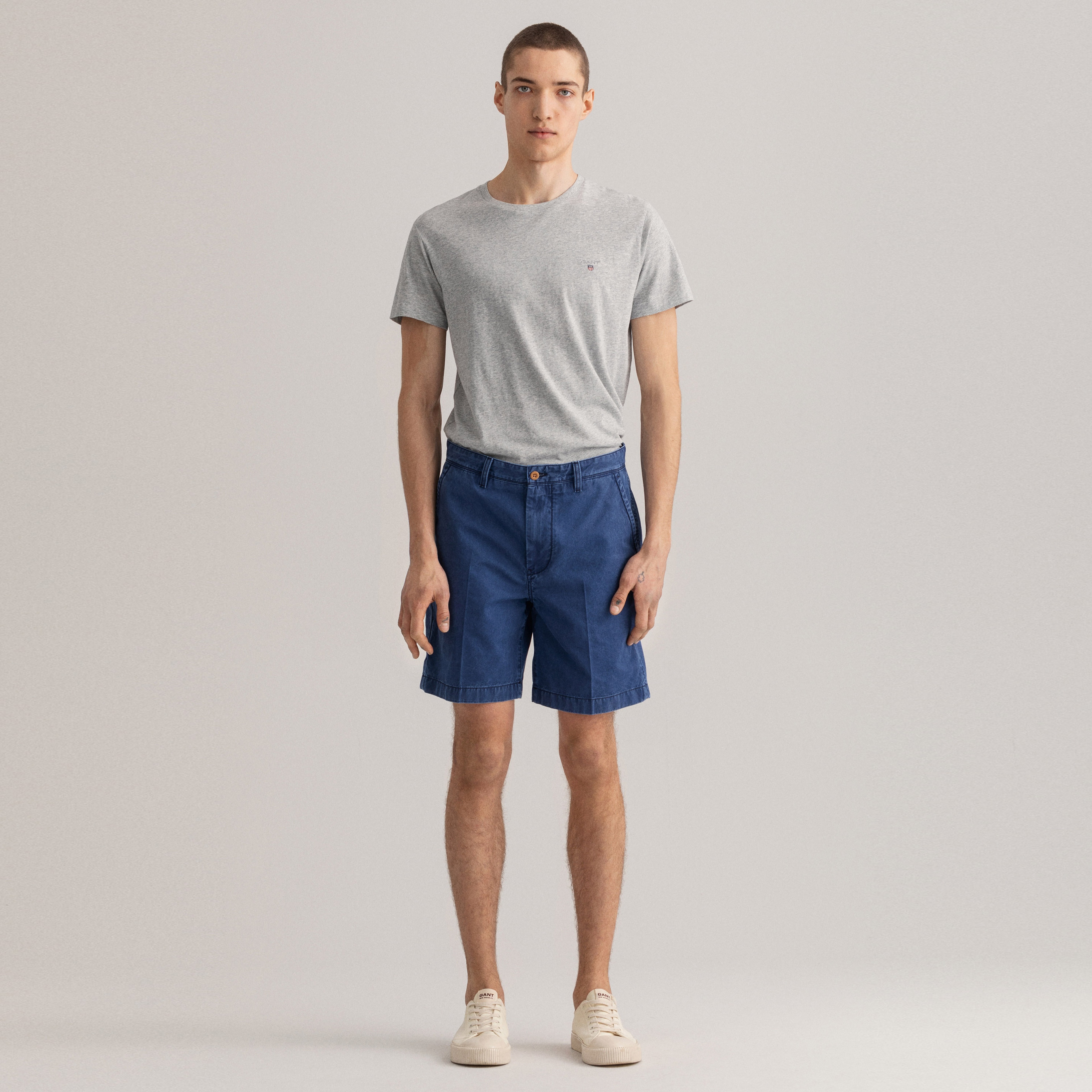 Gant Erkek Lacivert Regular Fit Şort