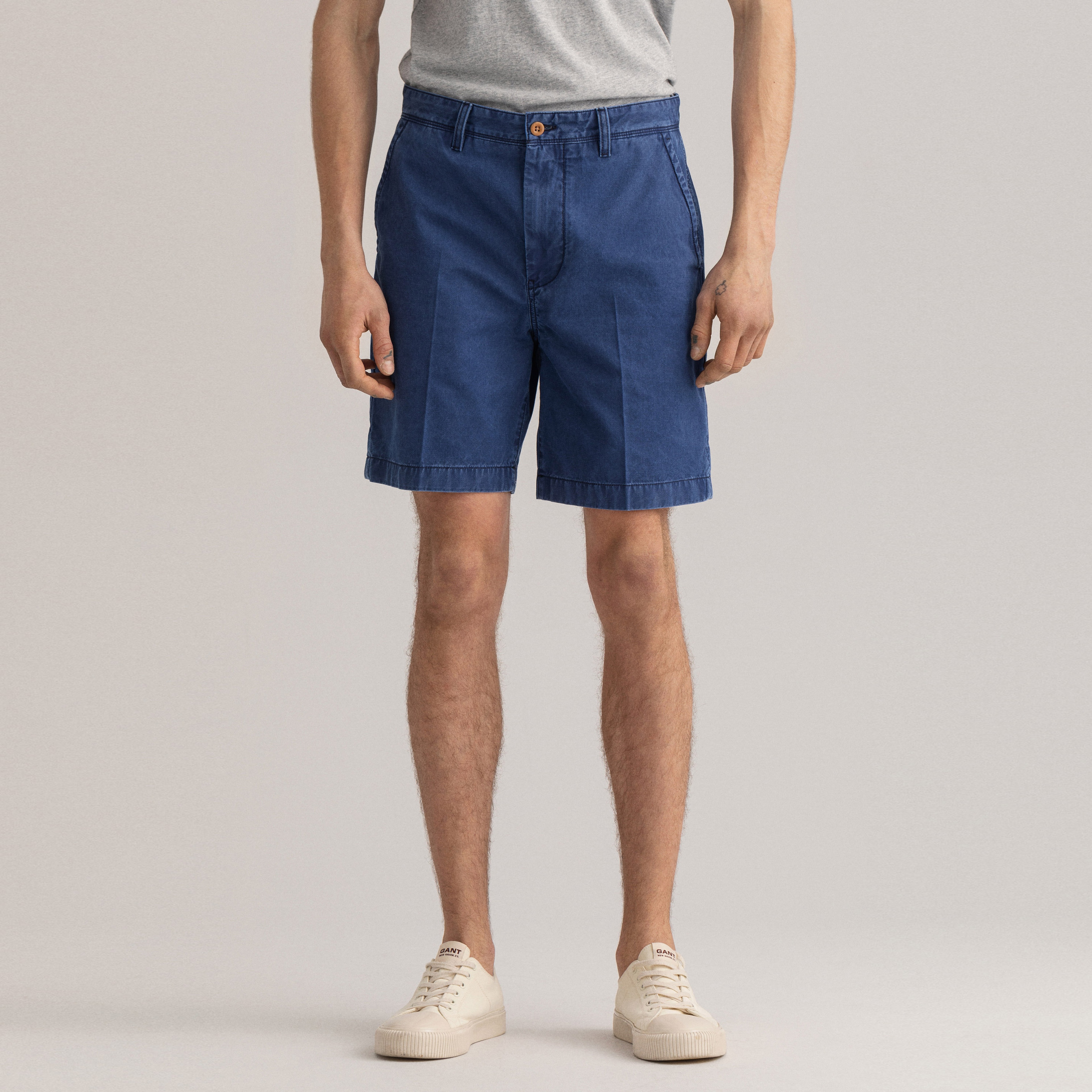 Gant Erkek Lacivert Regular Fit Şort