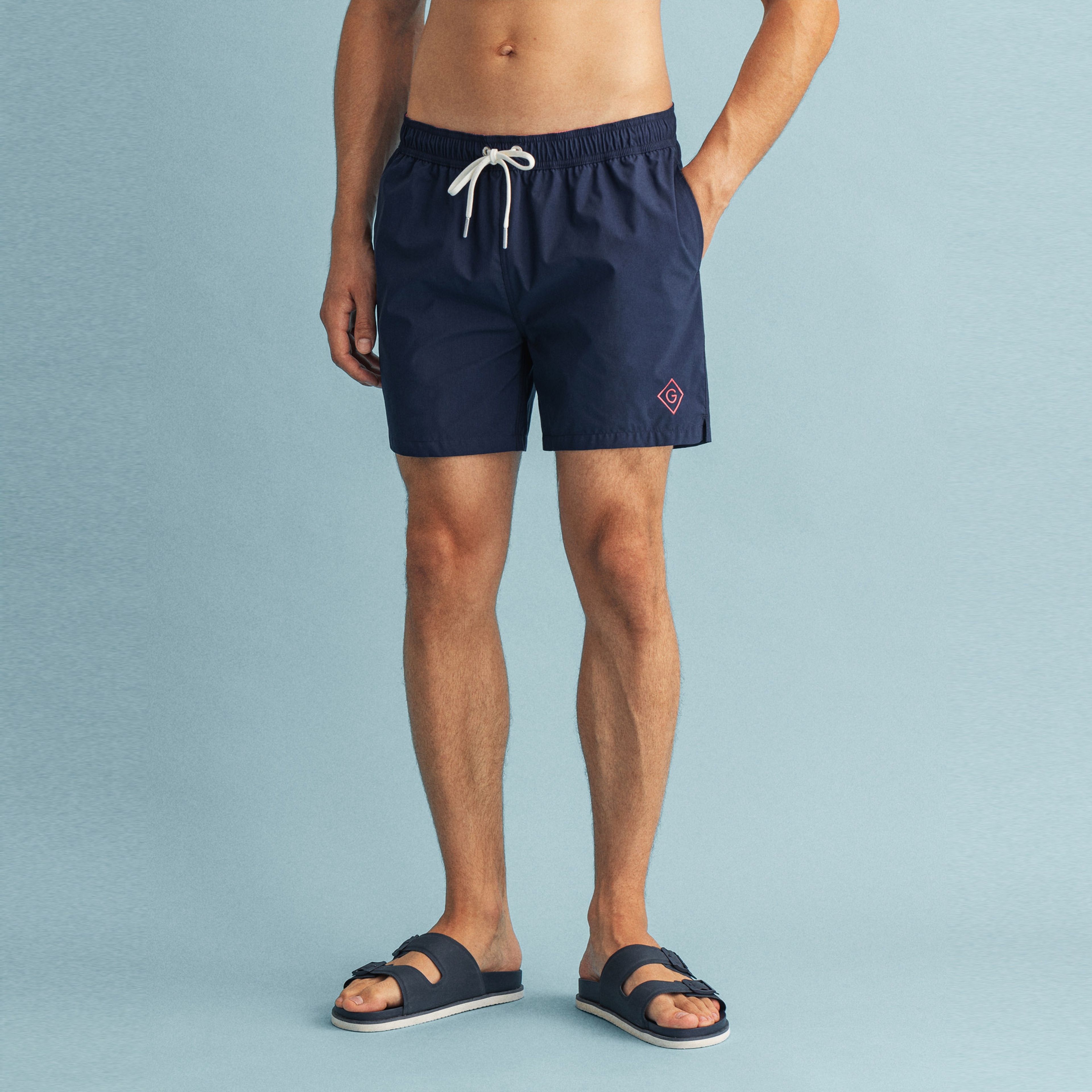 GANT Erkek Lacivert Mayo Şort