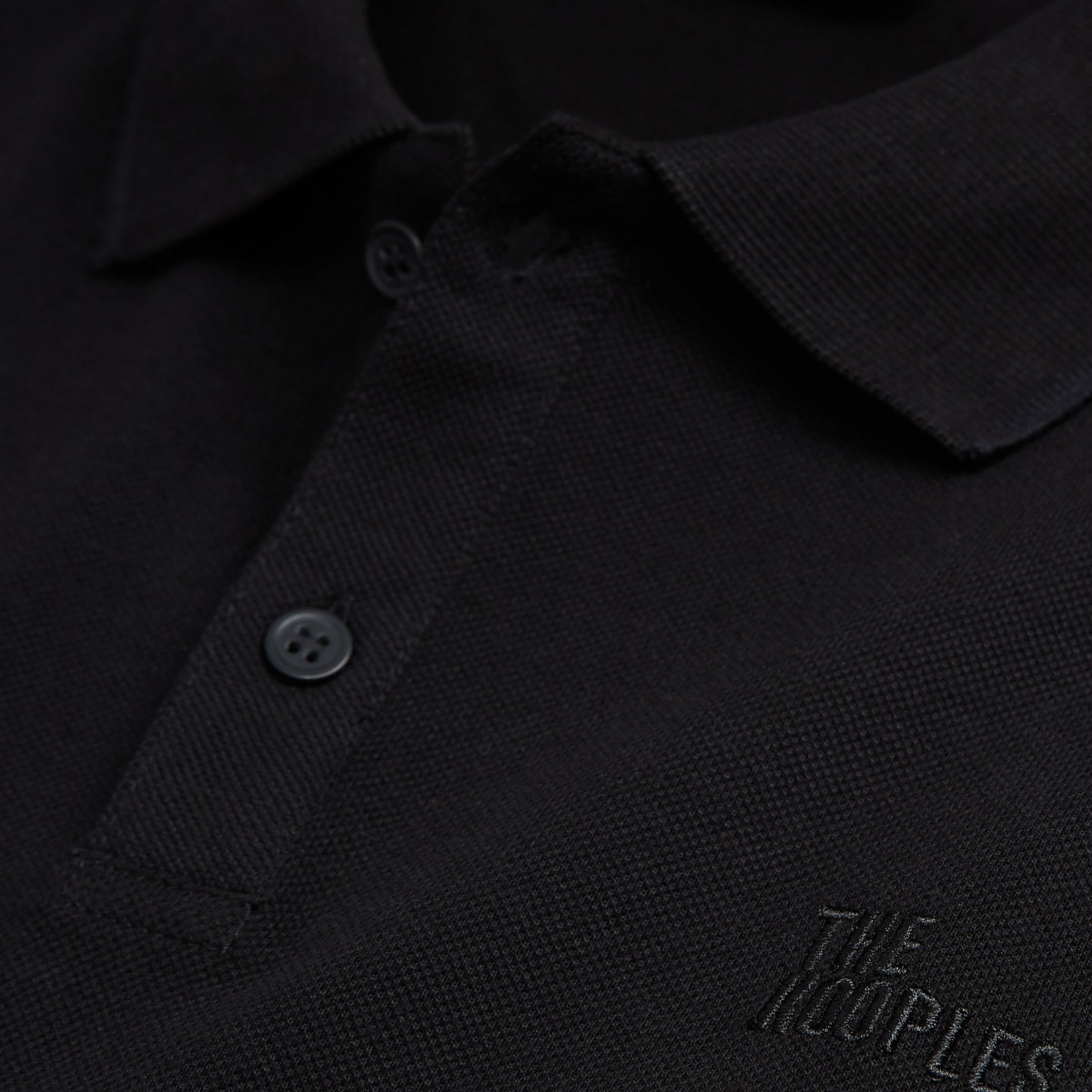 ERKEK SİYAH POLO T-SHIRT