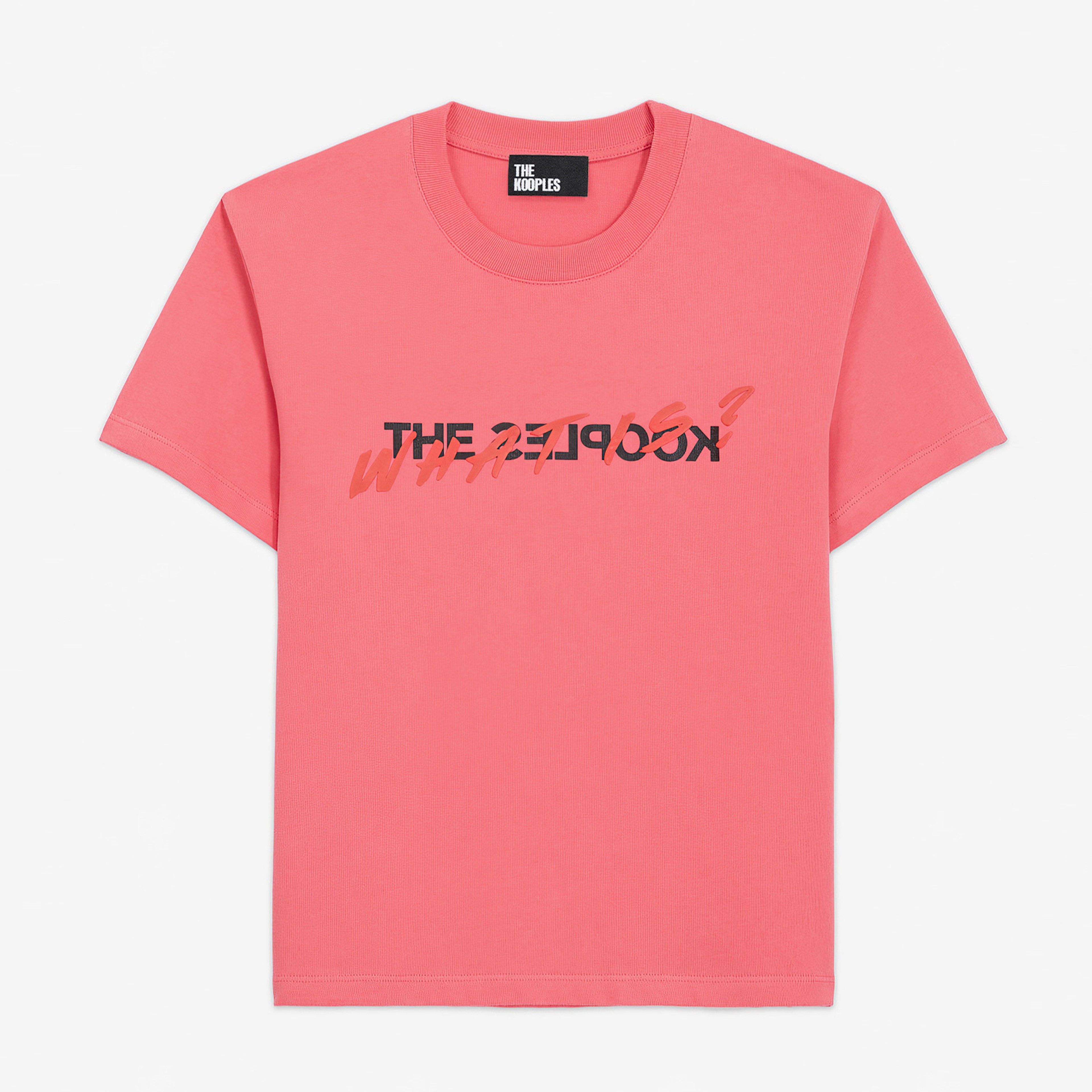 The Kooples What Is Kadın Pembe T-Shirt