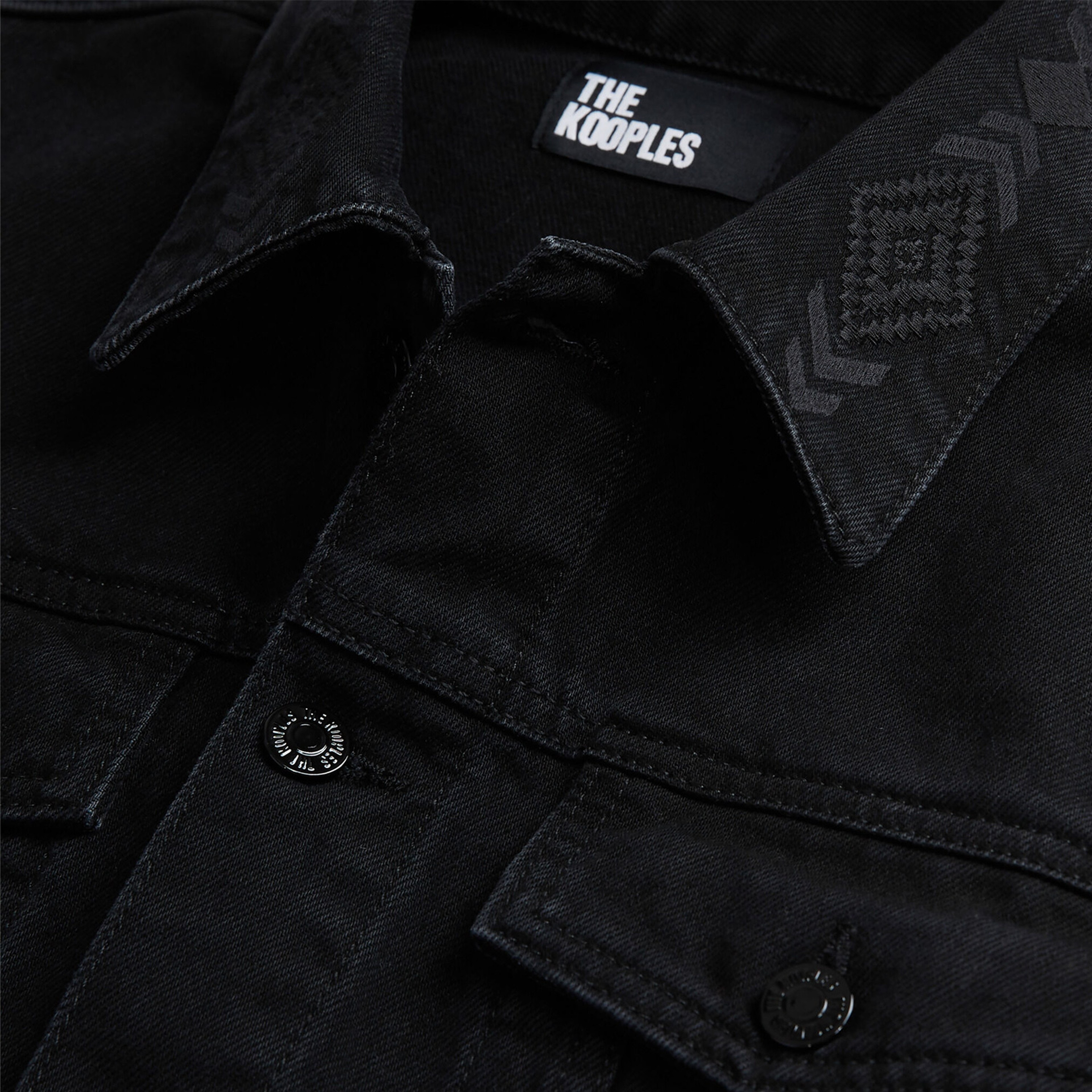 KADIN SİYAH KOT CEKET