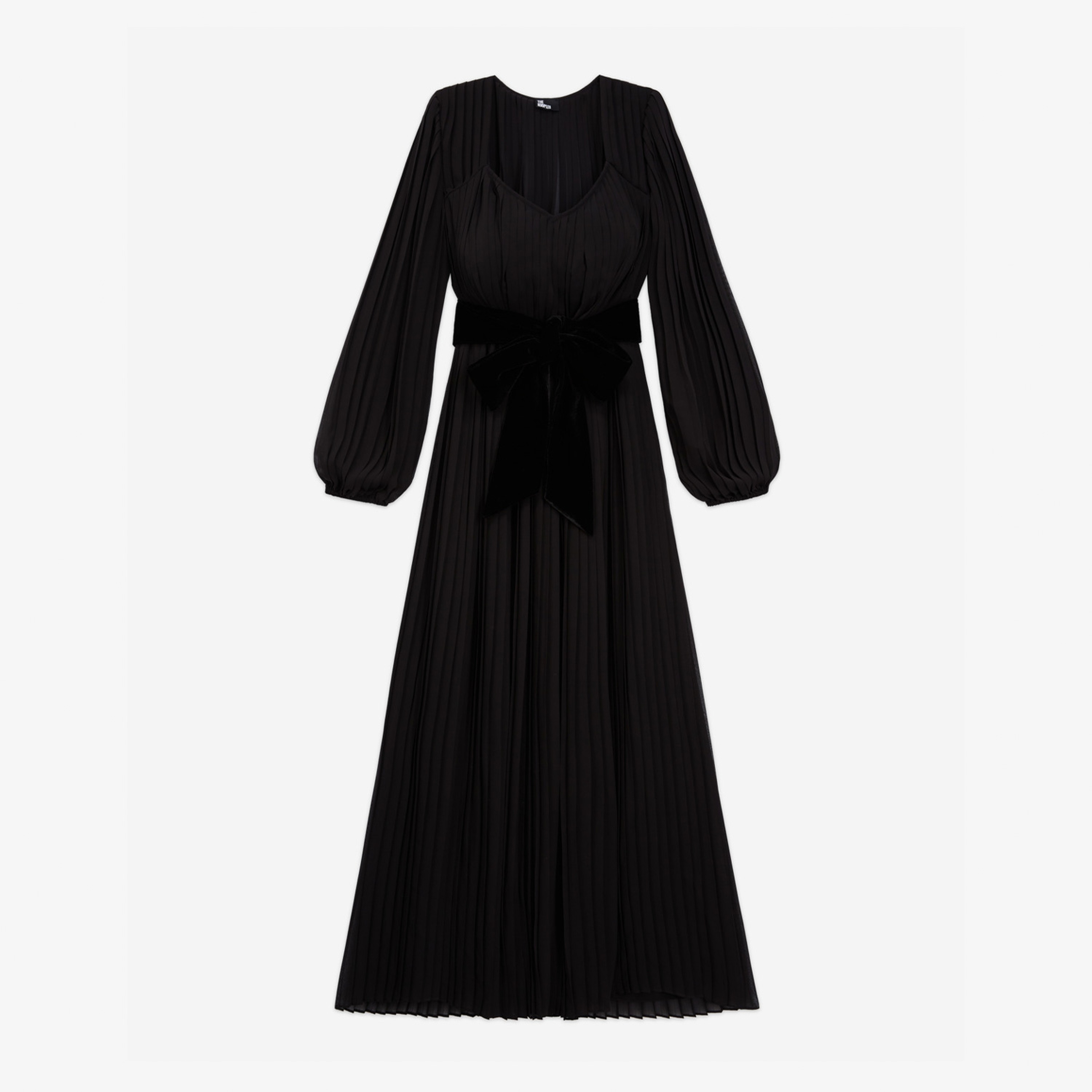 KADIN SİYAH UZUN ELBİSE