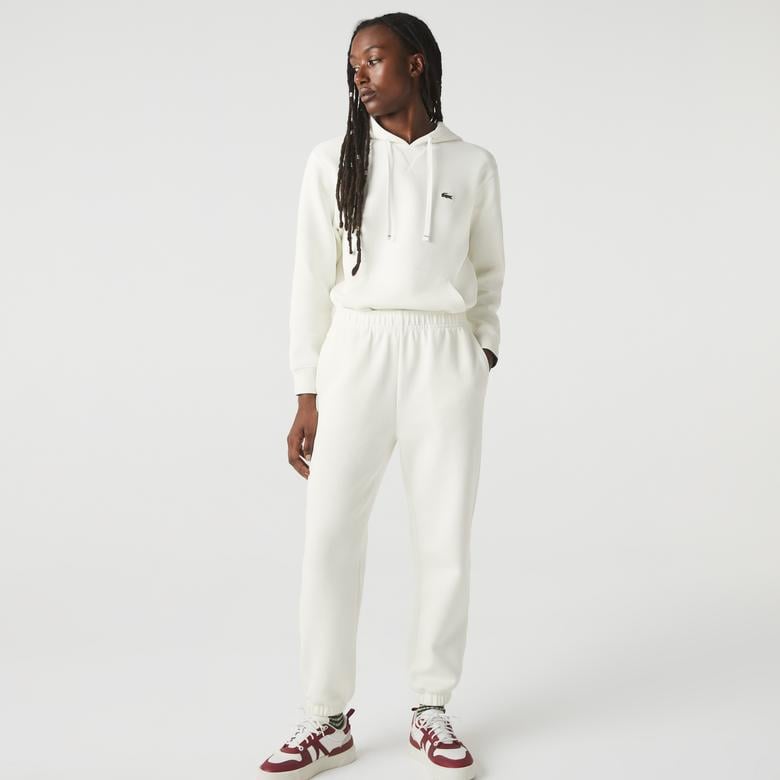 Kadın Regular Fit Beyaz Eşofman Altı