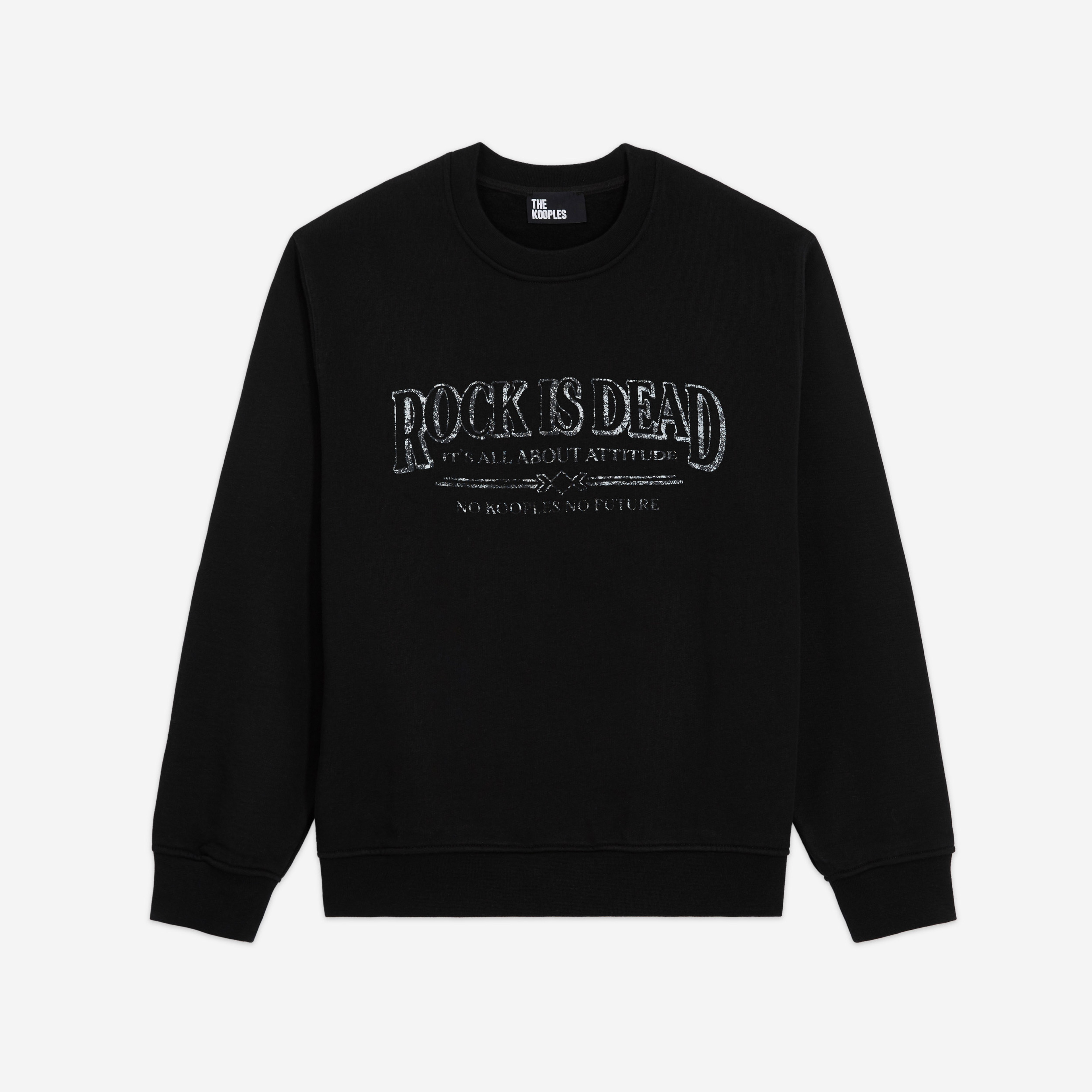 KADIN SİYAH SWEATSHIRT