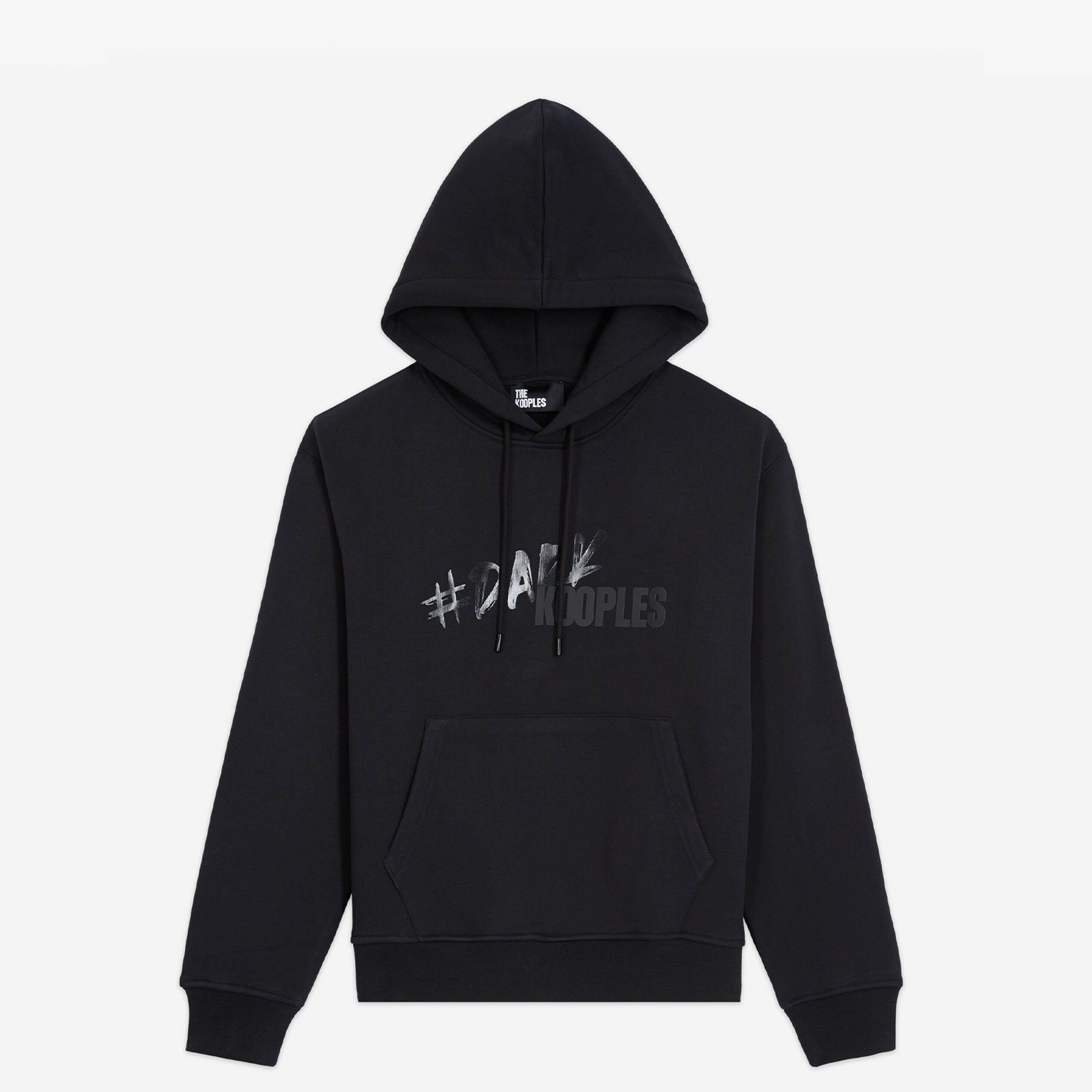 The Kooples Logomania Kadın Siyah Hoodie
