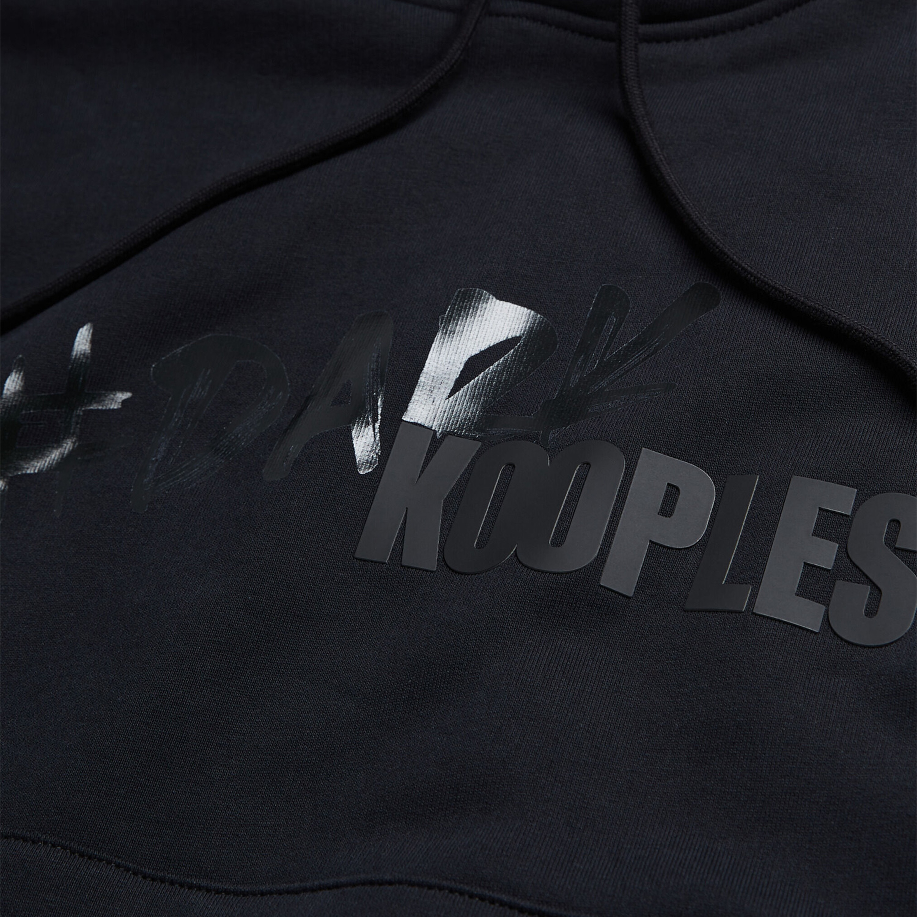 The Kooples Logomania Kadın Siyah Hoodie