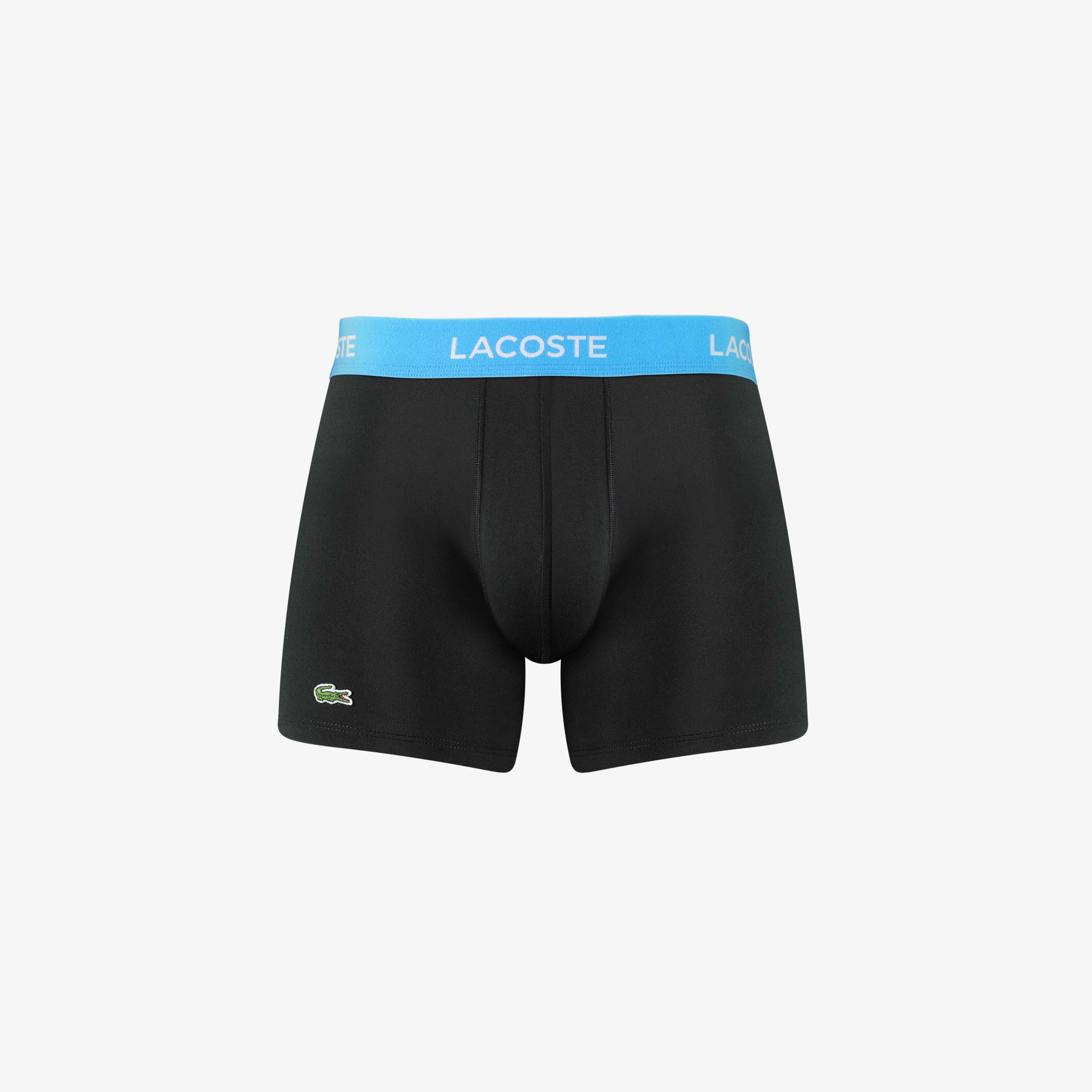 Lacoste Classic Erkek 3'lü Siyah Boxer