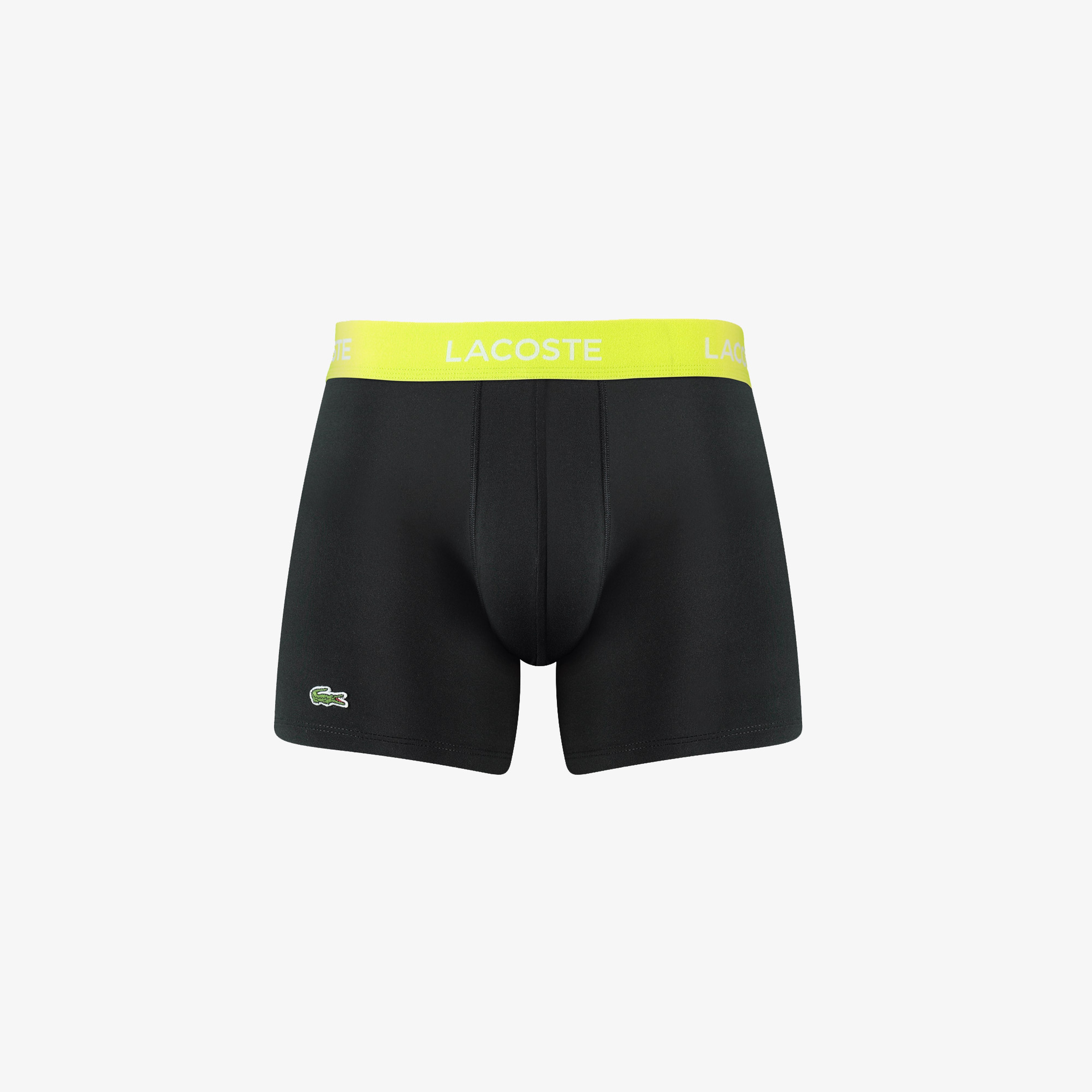 Lacoste Classic Erkek 3'lü Siyah Boxer