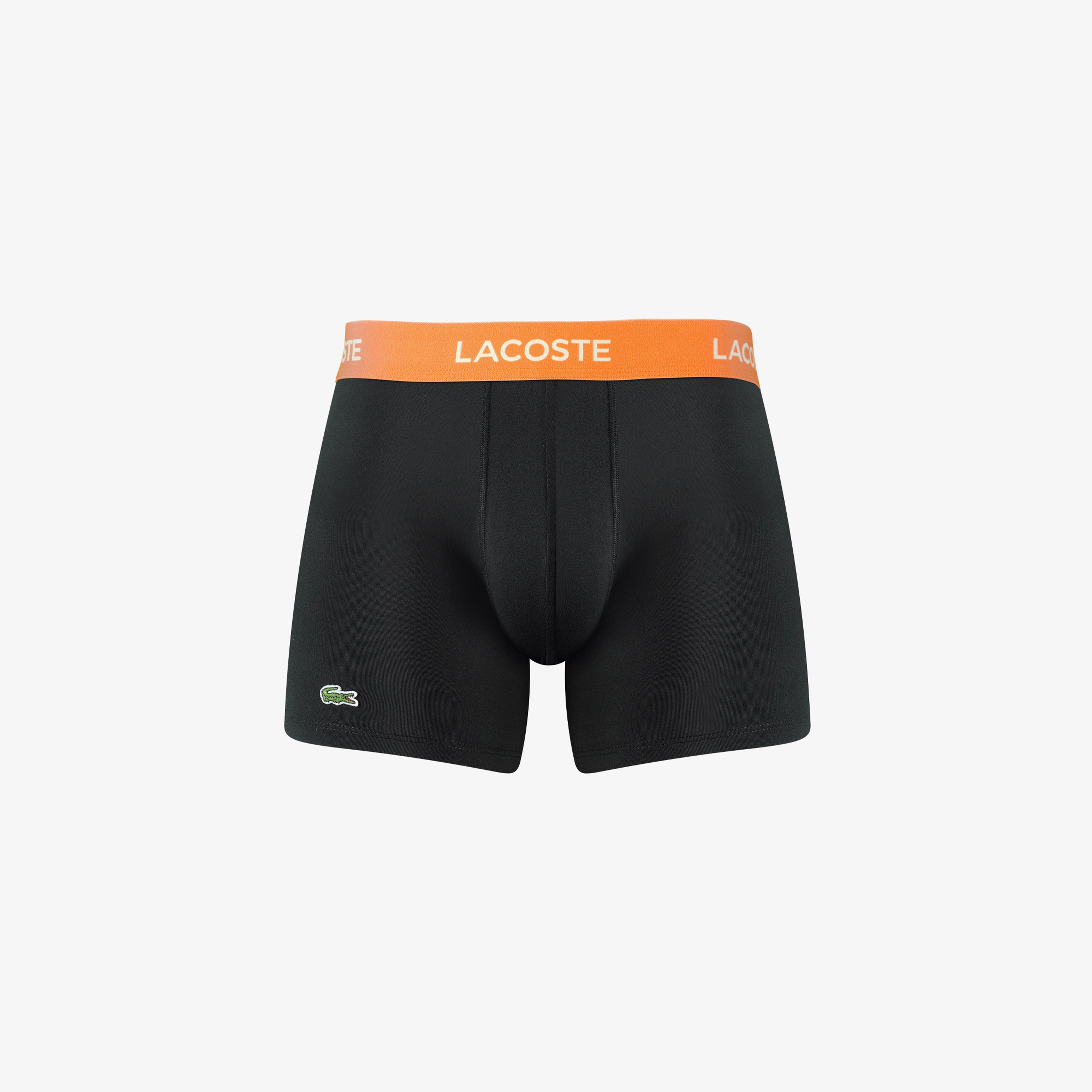 Lacoste Classic Erkek 3'lü Siyah Boxer