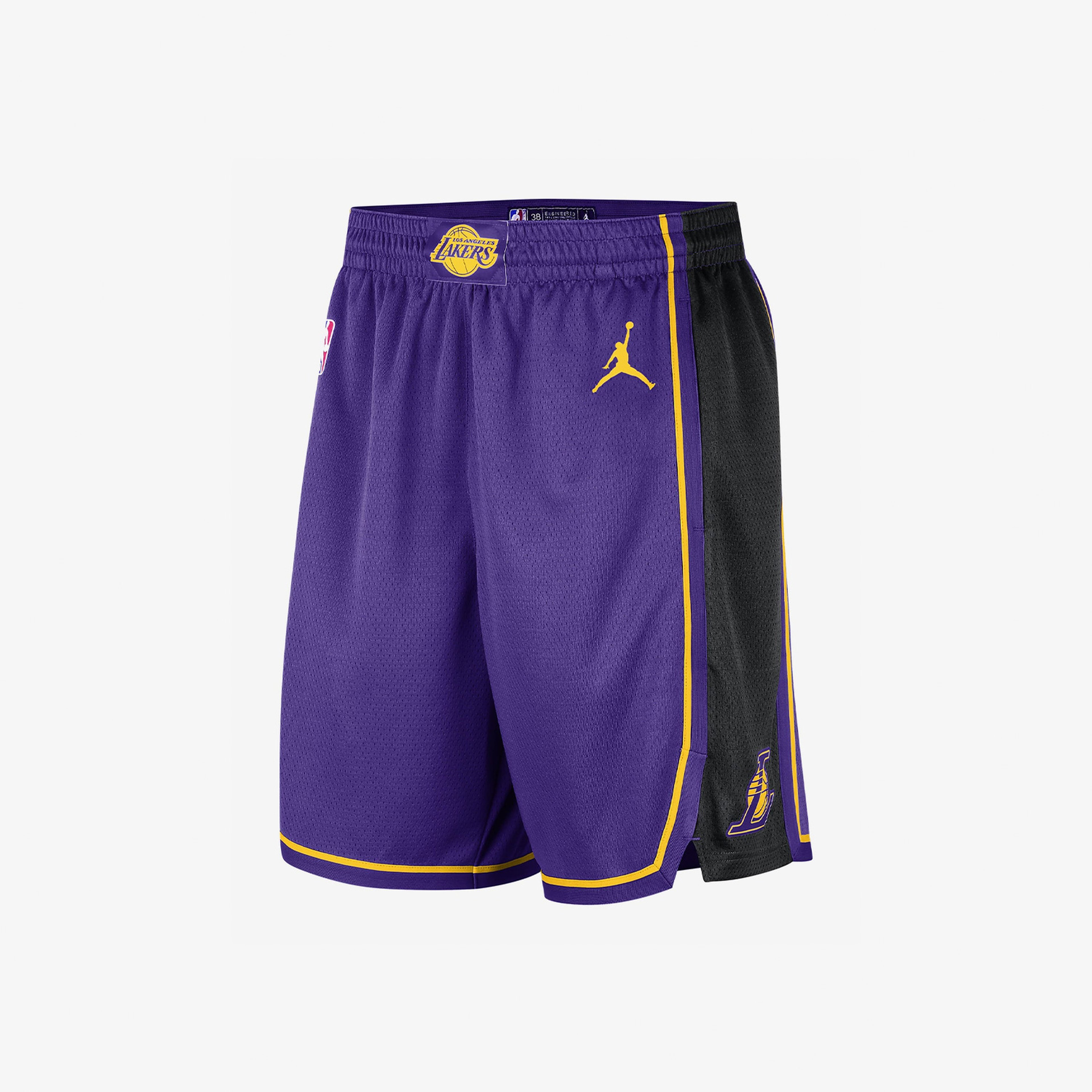 Nike Los Angeles Lakers Erkek Mor Basketbol Şortu