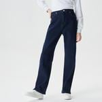 Kadın Straight Fit Lacivert Jean Pantolon