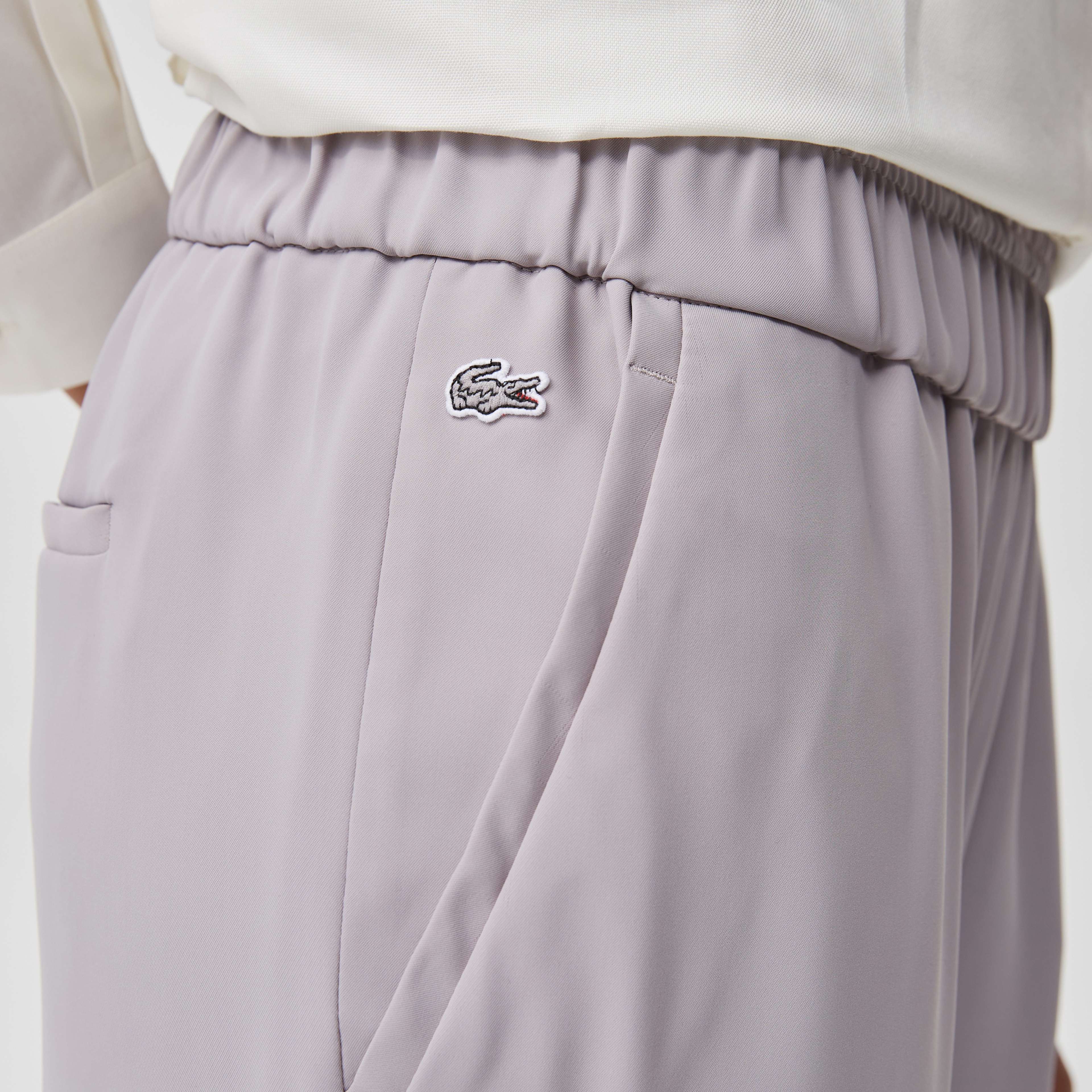 Kadın Tapered Fit Gri Pantolon