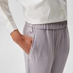 Kadın Tapered Fit Gri Pantolon