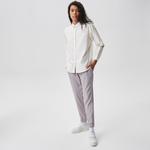 Kadın Tapered Fit Gri Pantolon