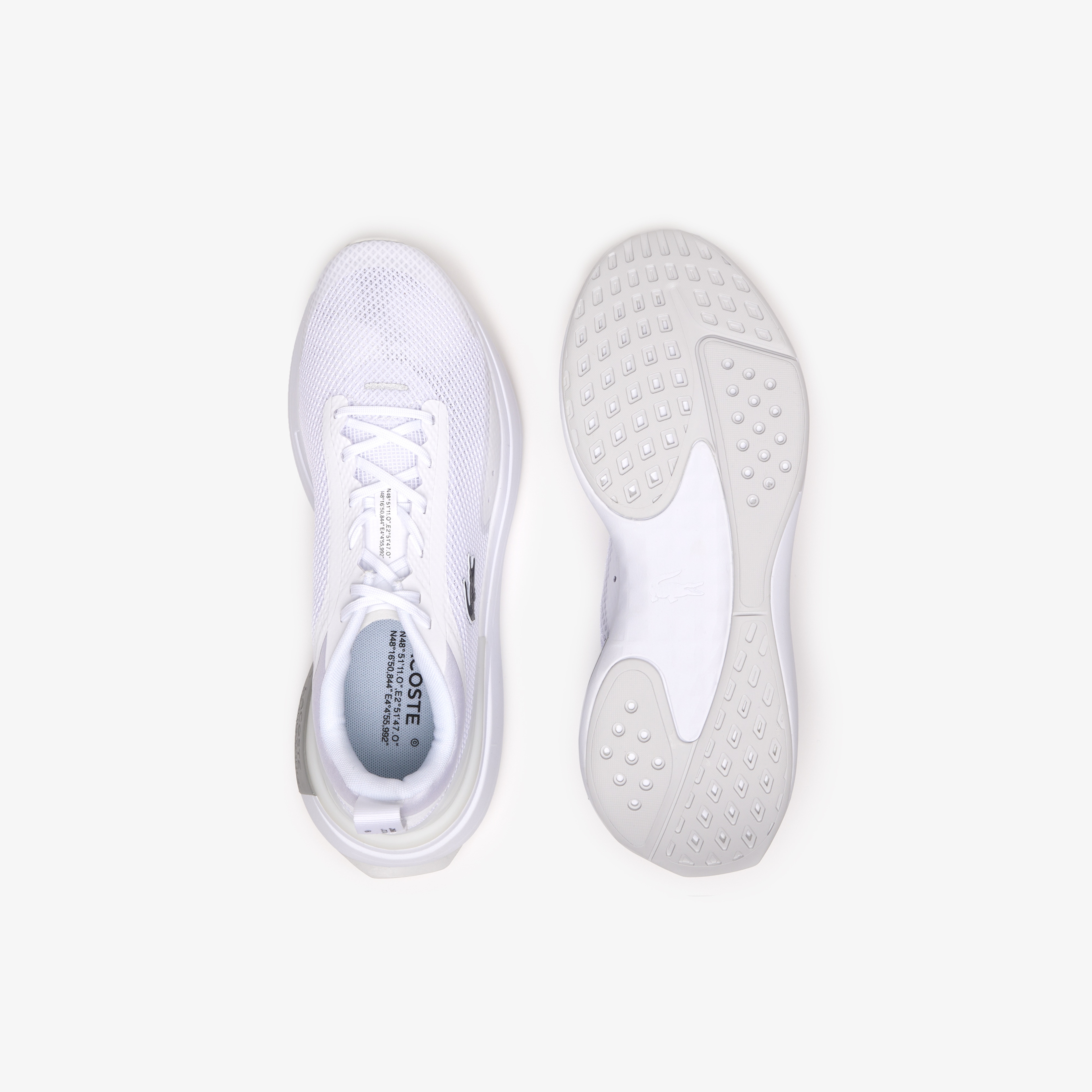 Lacoste Run Spin Evo Erkek Beyaz Sneaker