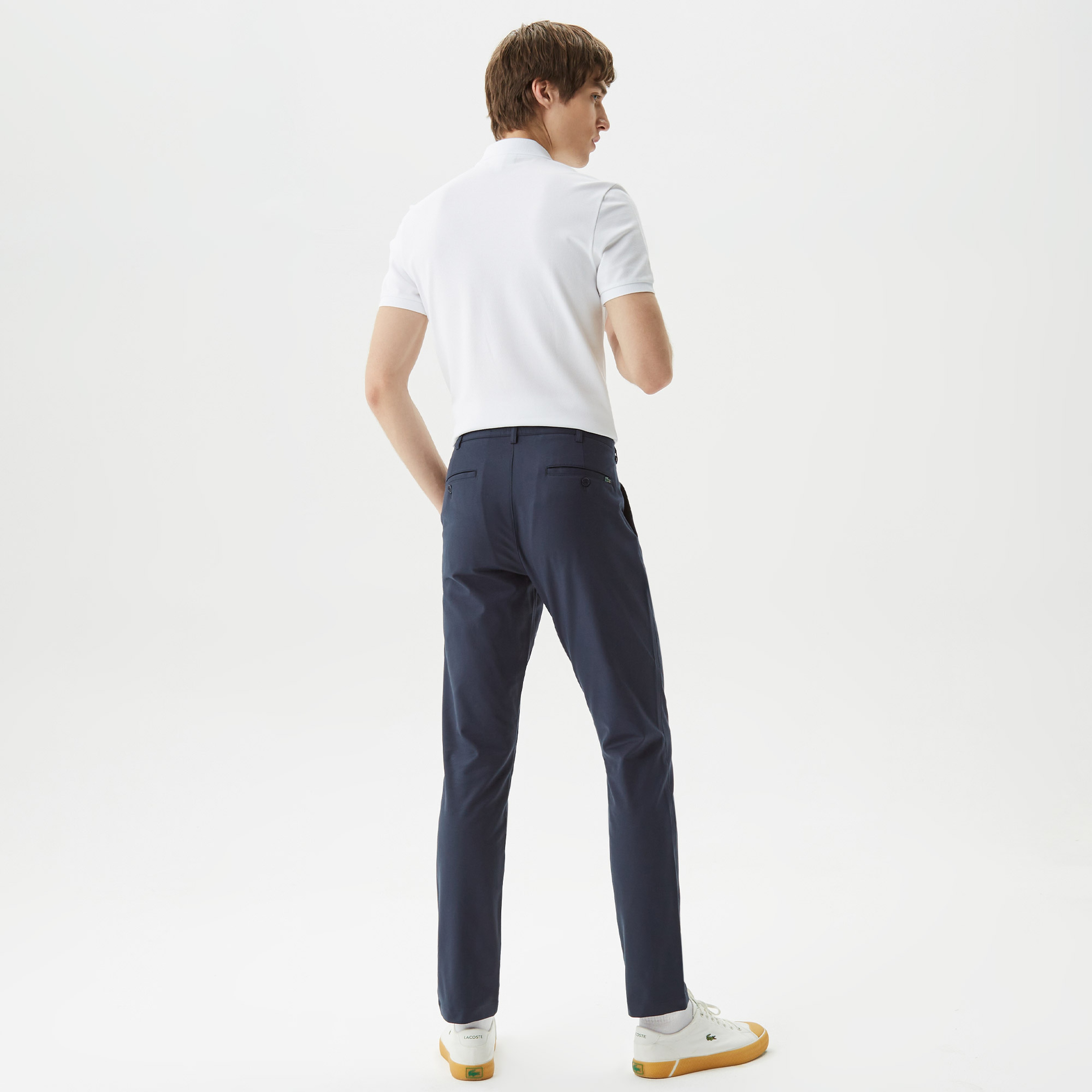 Erkek Slim Fit Lacivert Pantolon